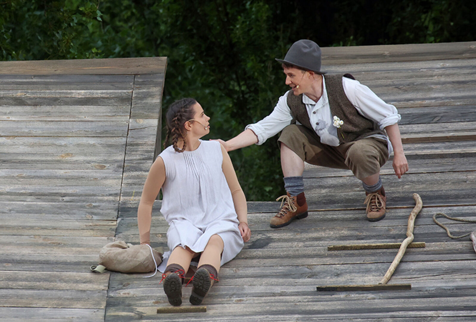 Vor der atemberaubenden Naturkulisse der Churfirsten startete die Walensee-Bühne in den Musicalsommer.