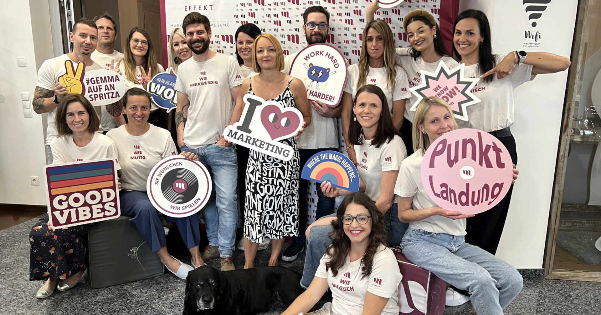 Teamfoto der M-Effekt