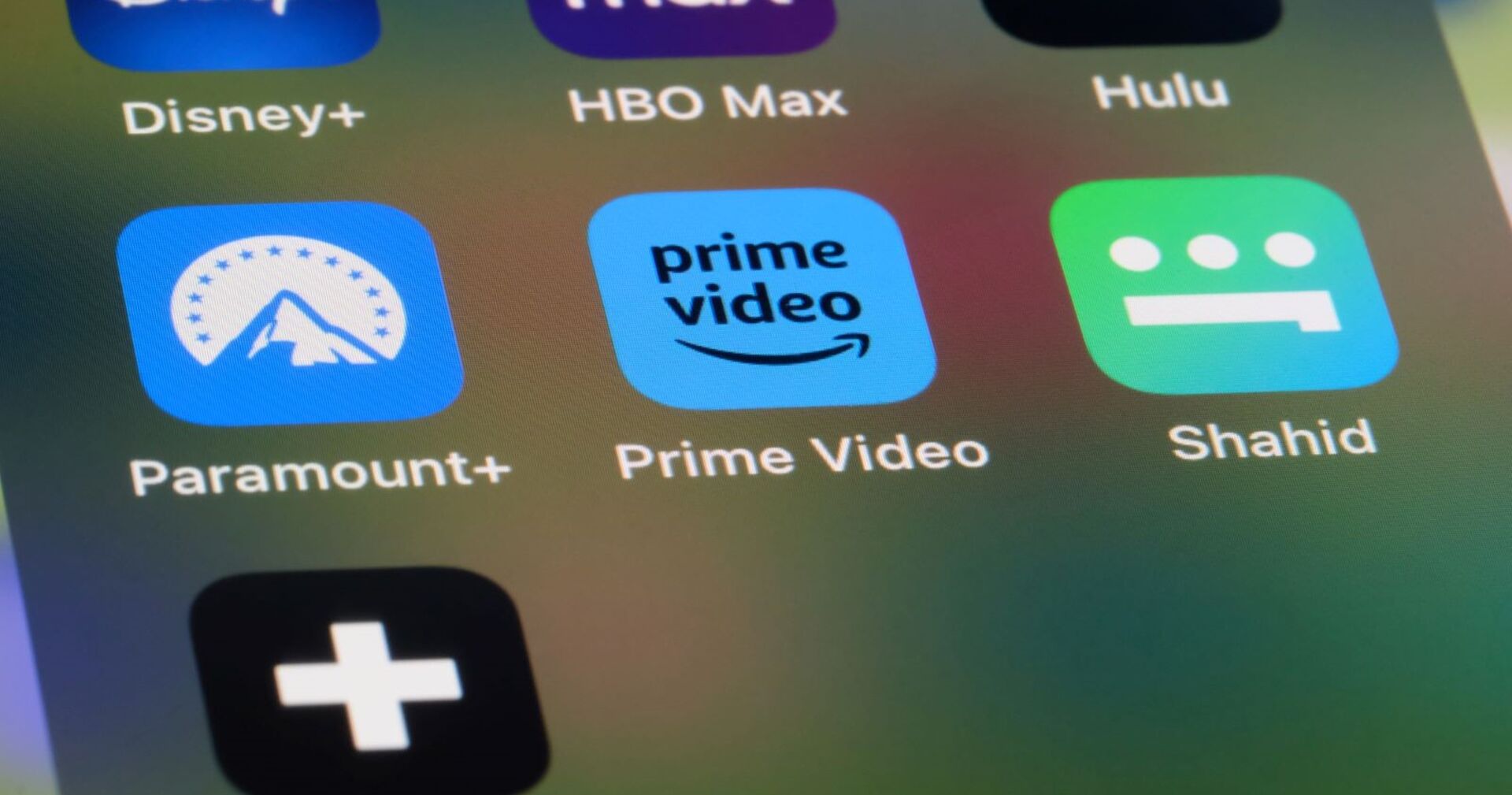 Amazon Prime-App auf einen Smartphone.