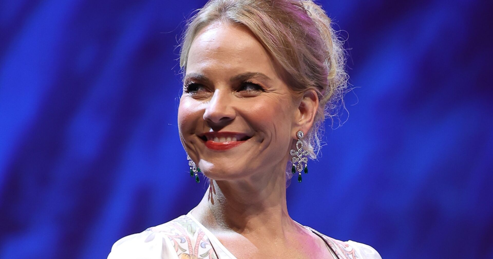 Kammersängerin Elina Garanca blickt ins Publikum