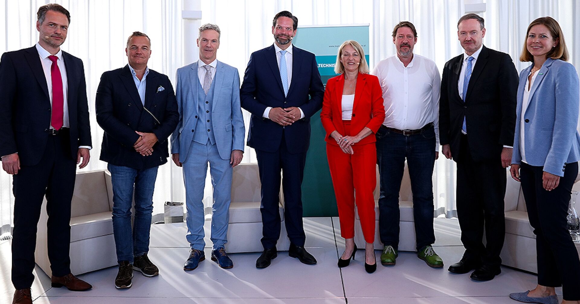 Podiumsteilnehmer beim FMTI Industrie-Talk