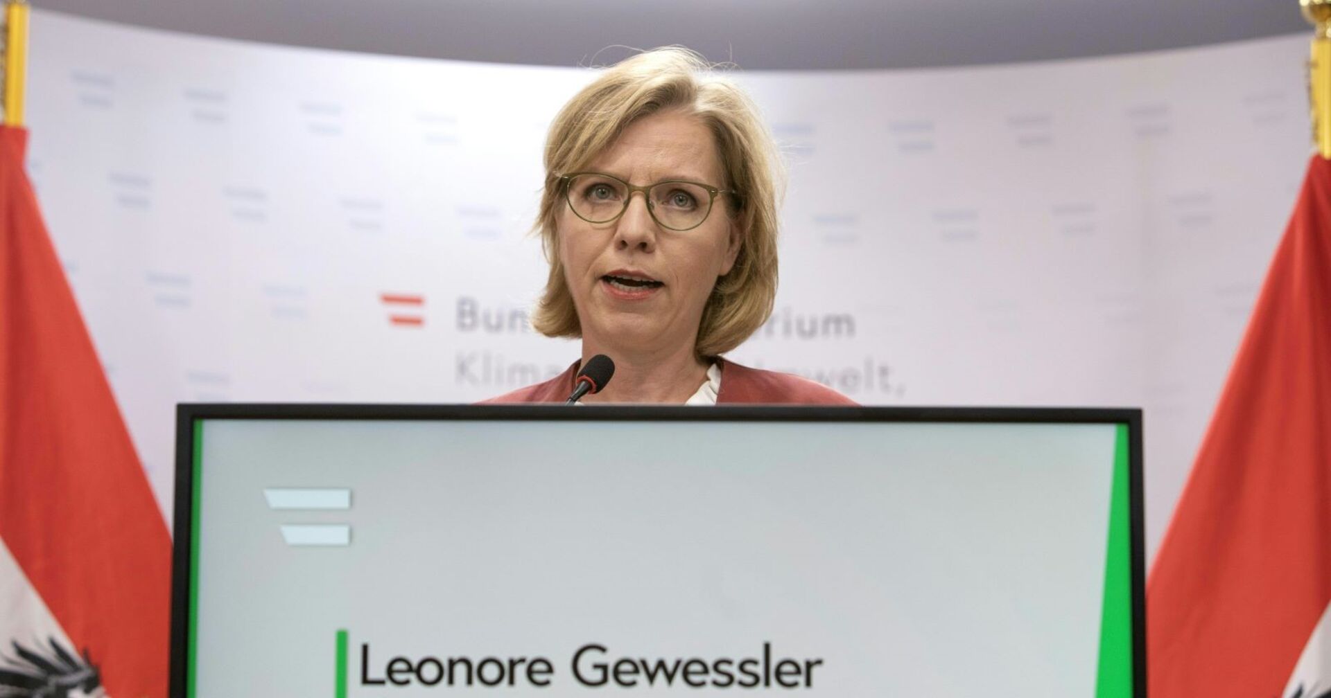 Gewesssler kündigt an, für das Renaturierungsgesetz stimmen zu wollen.