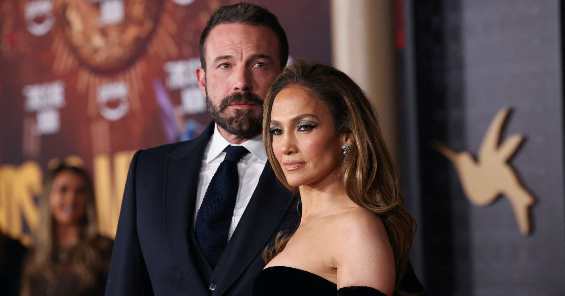 Jennifer Lopez und Ben Affleck auf dem Red Carpet.