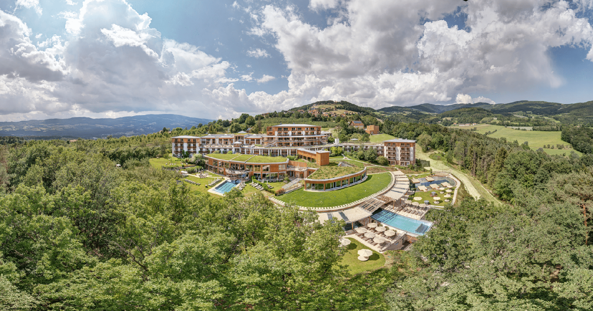 Hotel Retter von oben | Credit: RETTER Bio- Natur-Resort