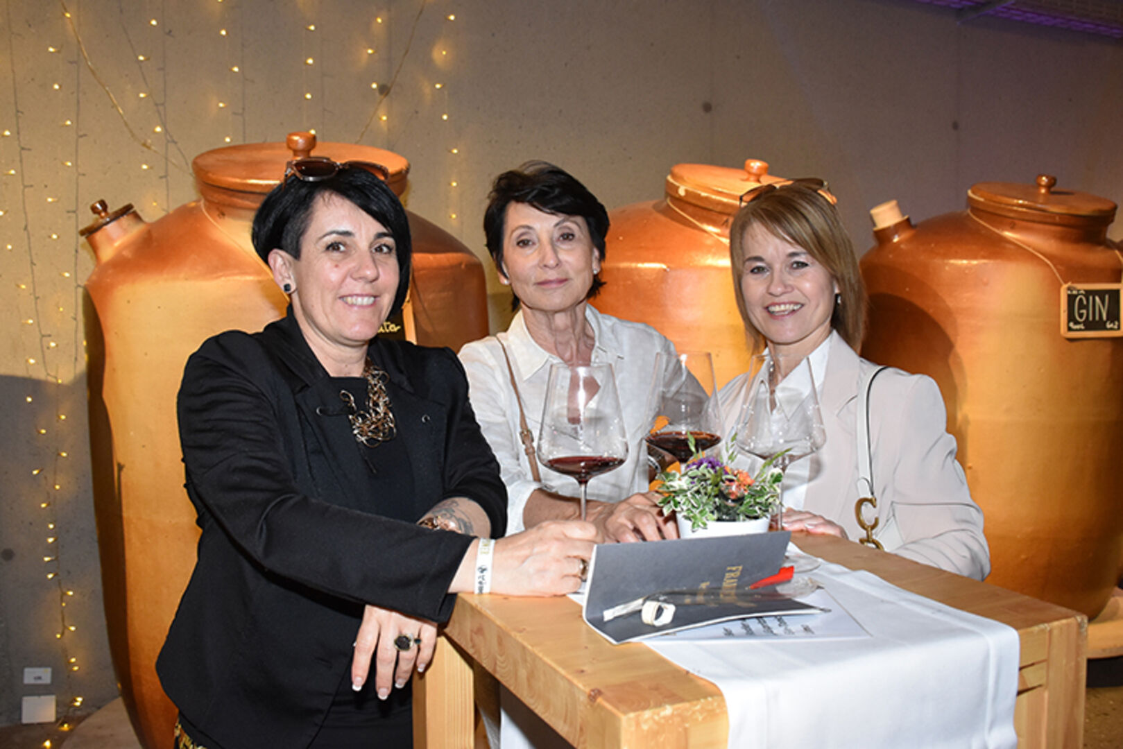 Melanie Kuster (Zauberblume, Lauterach), Irene Steurer und Elke Mistura