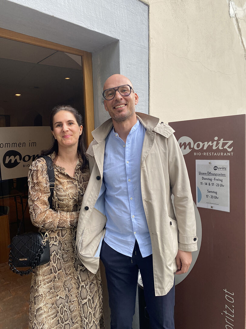 Moritz Bio-Restaurant Hohenems: Nadine und Daniel Wehinger (Raiffeisen Montfort)