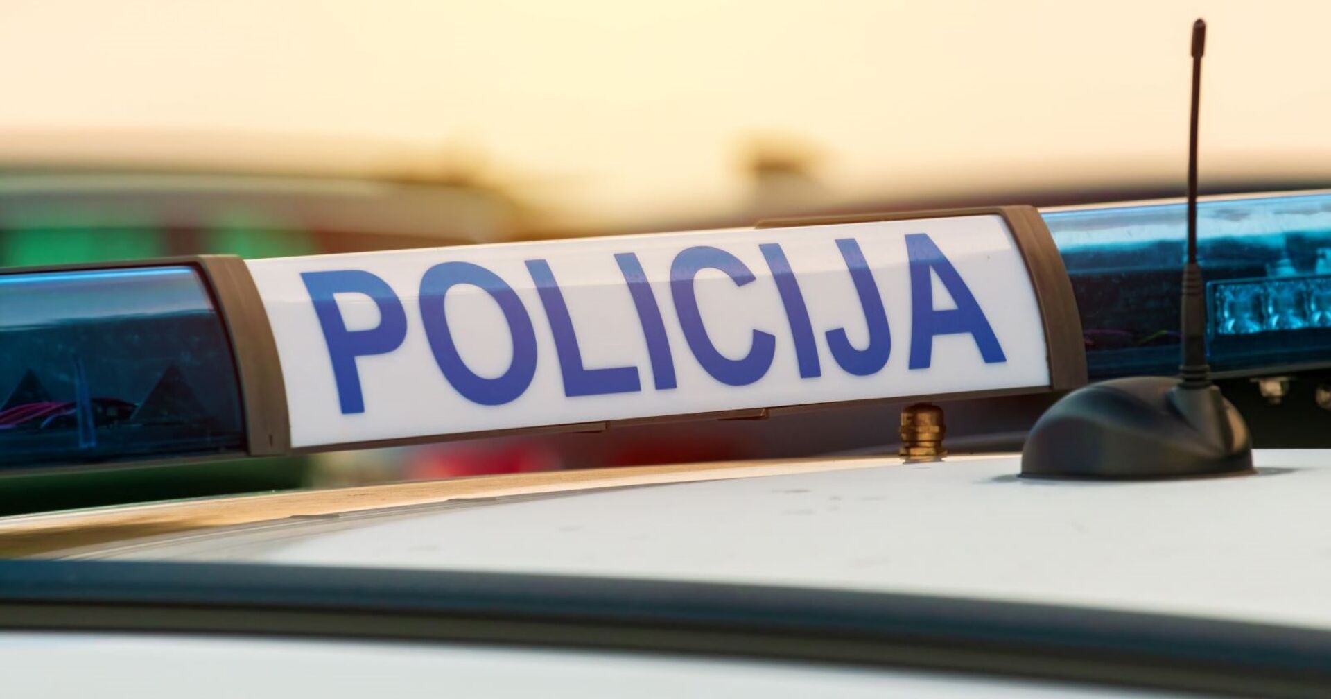 Kroatisches Polizeiauto.