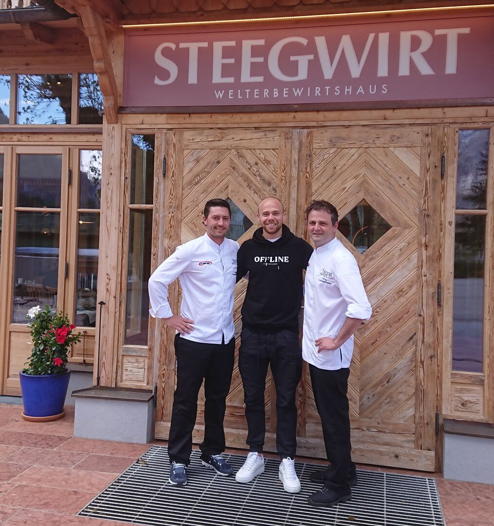Torhüter Alexander Schlager beim Steegwirt