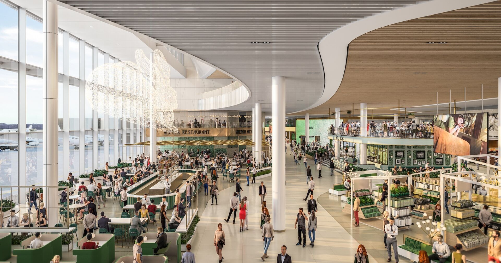 Süderweiterung des Terminal 3 am Flughafen Wien