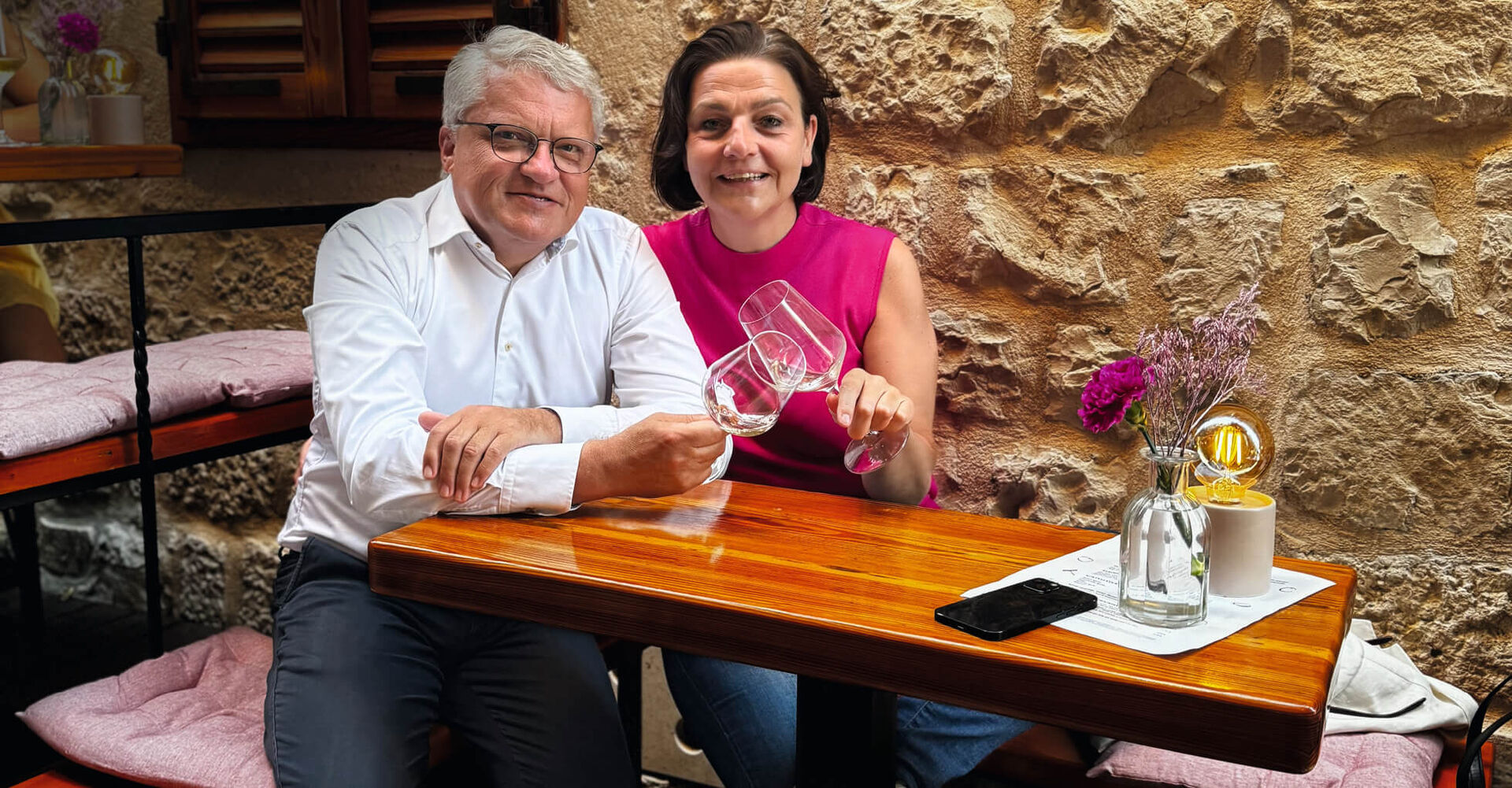 Michaela Mader und Klaus Luger