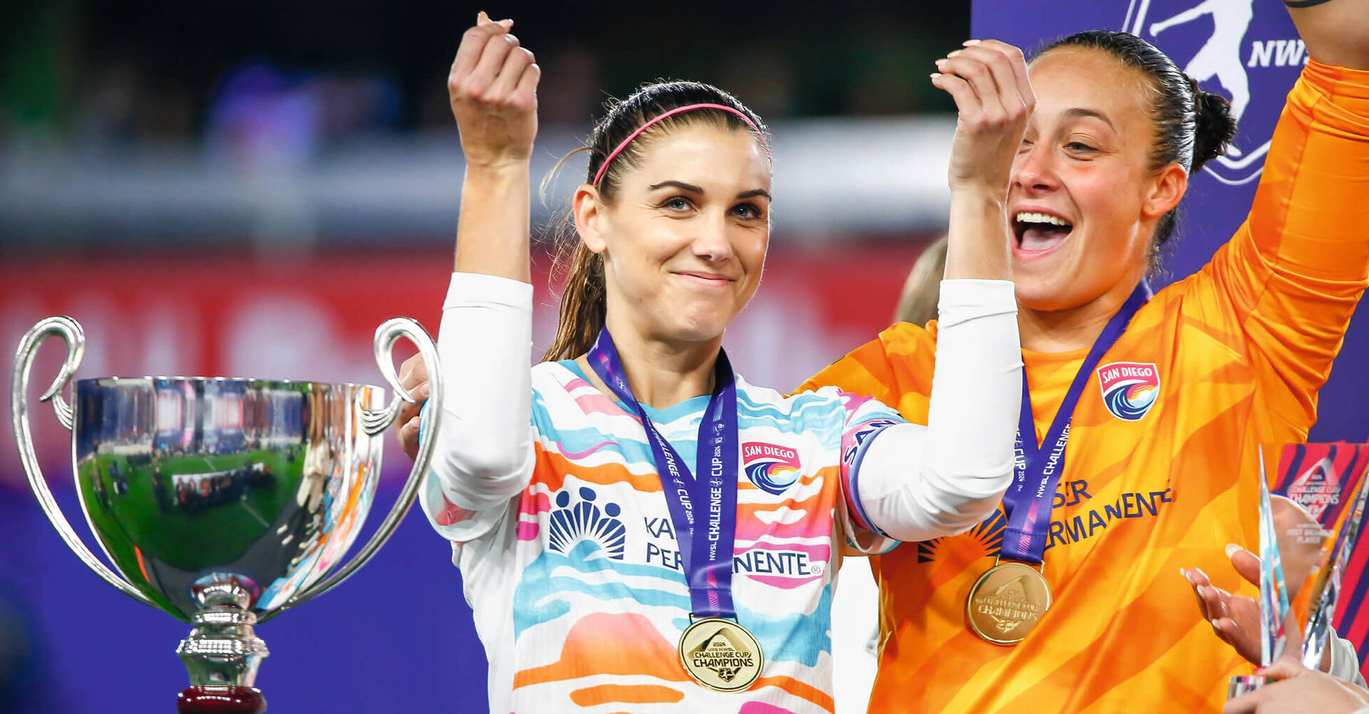 Die US-Amerikanerin Alex Morgan ist die bestbezahlte Fußballerin der Welt. Sie verdient mit Werbeaufträgen 7,1 Mio. USD pro Jahr. Ihr Pendant Cristiano Ronaldo: 260 Mio. USD.