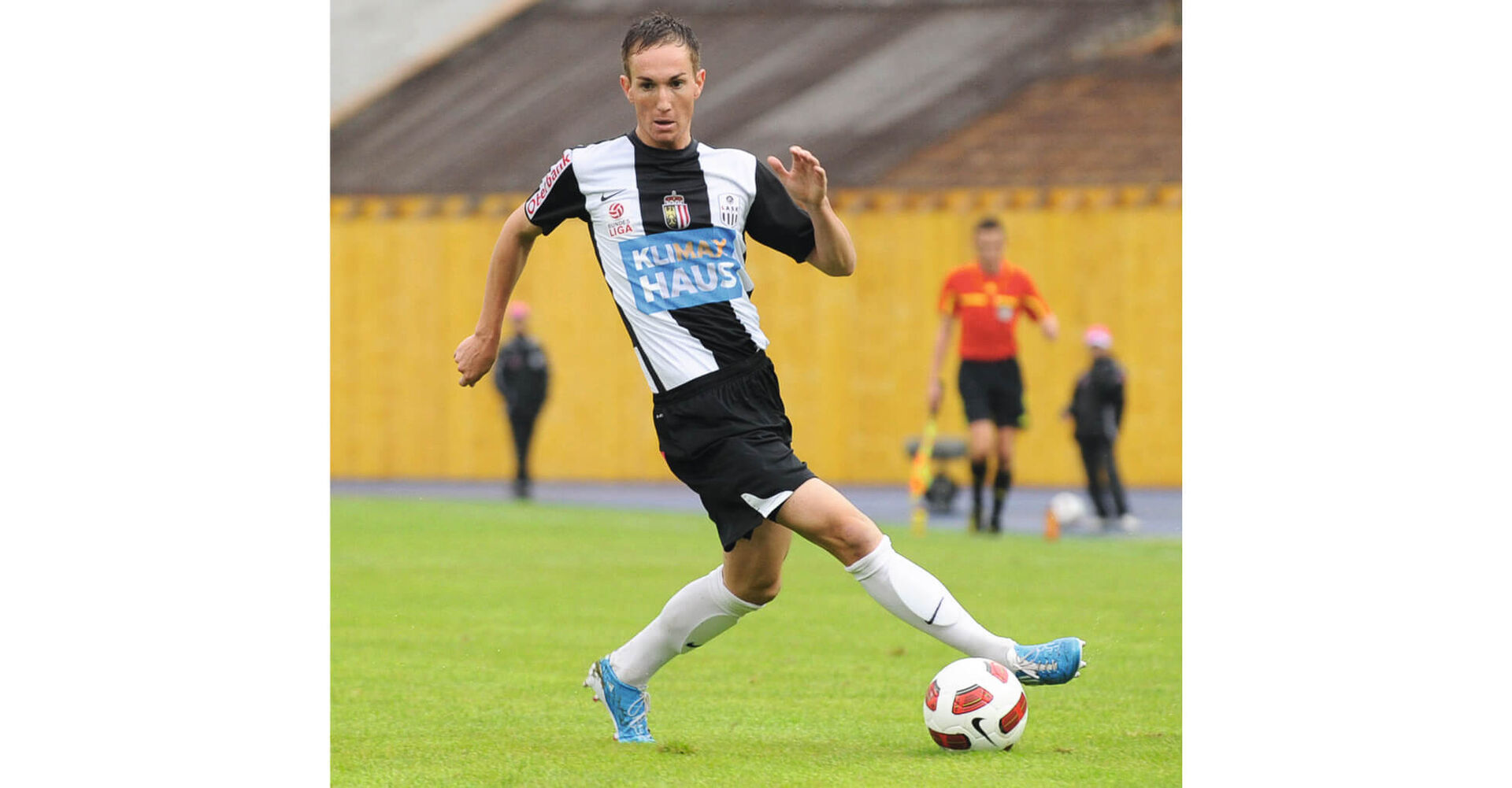 Als Mittelstürmer ging Lukas Kragl unter anderem für den LASK auf Torjagd. Heute ist er Startup-Gründer und profitiert auch als Businessman von seinen Kicker-Genen.