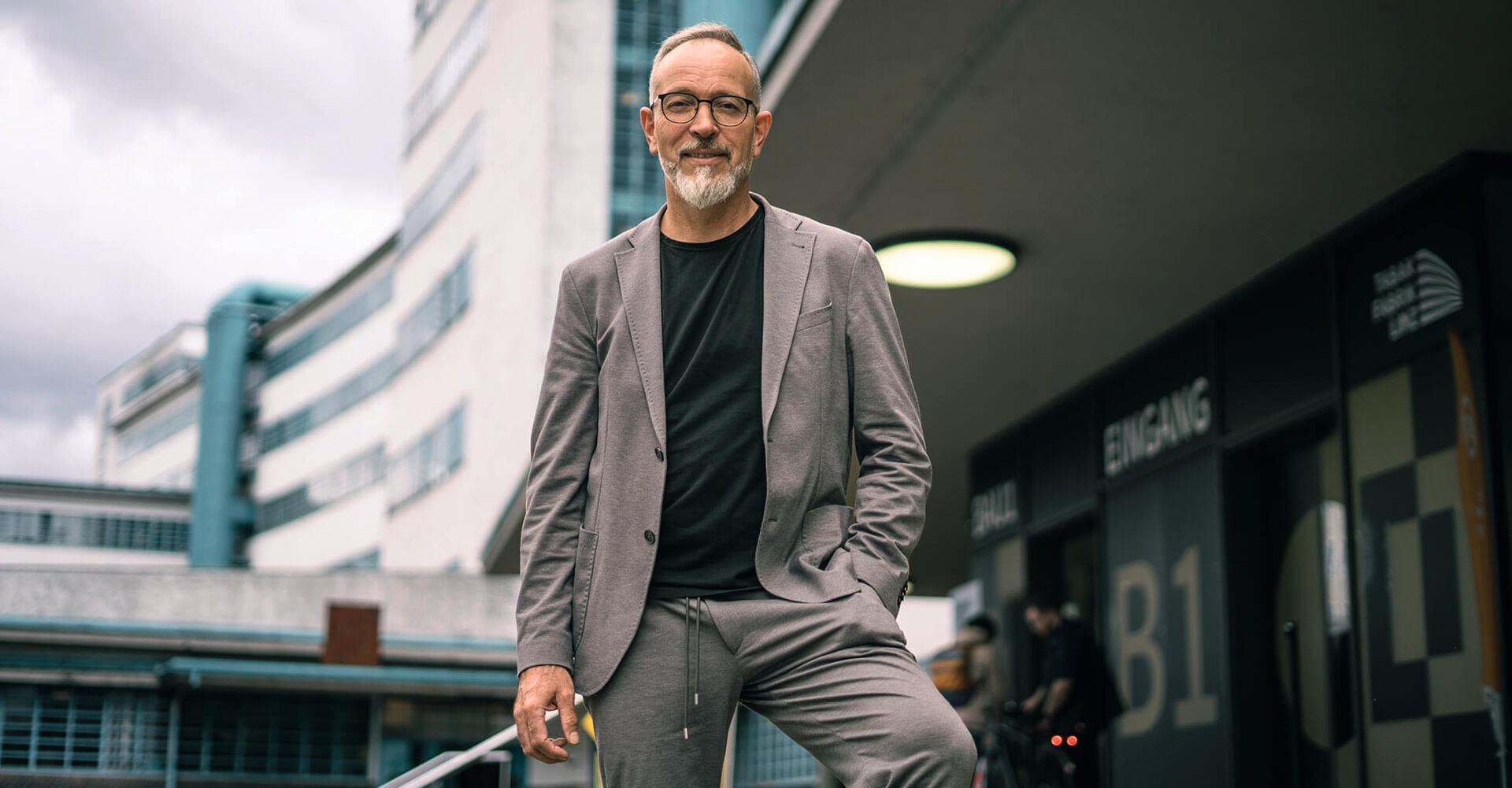 Lunik2-Gründer Harry Kriegner am Agenturstandort in der Tabakfabrik Linz.