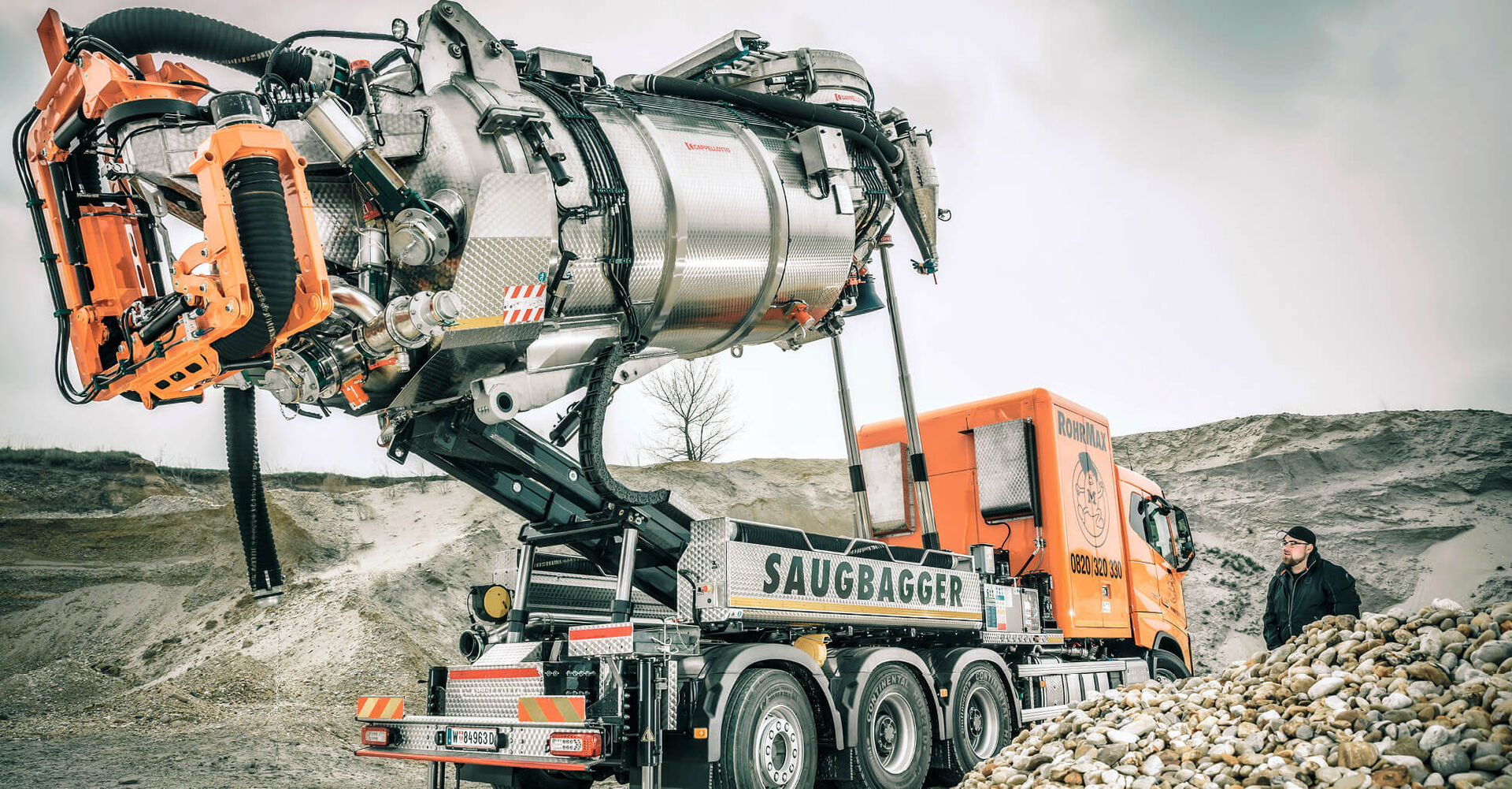 Marktführer mit einem breiten Dienstleistungsfeld und modernen Geräten.