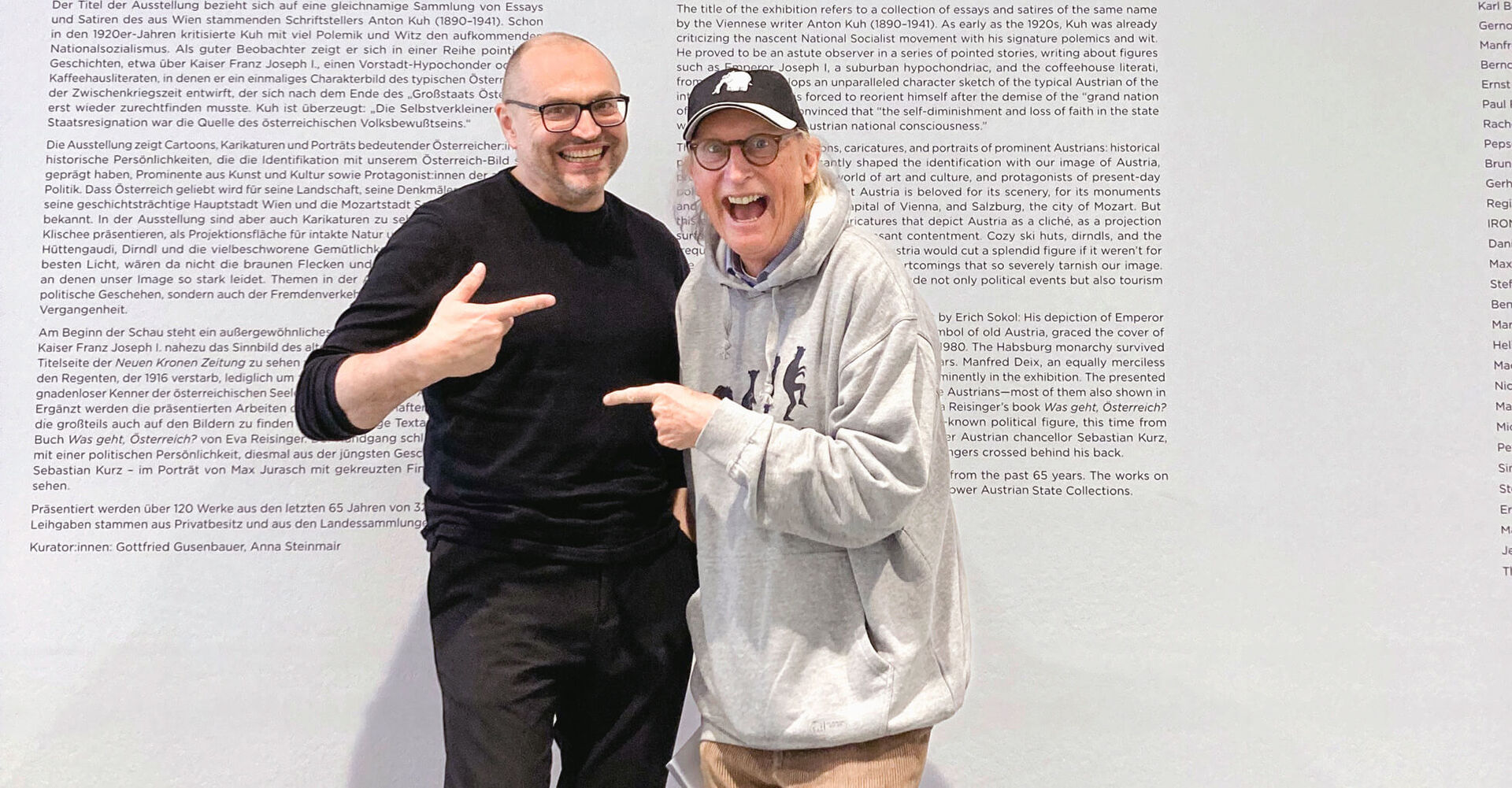 Gottfried Gusenbauer und Otto Waalkes