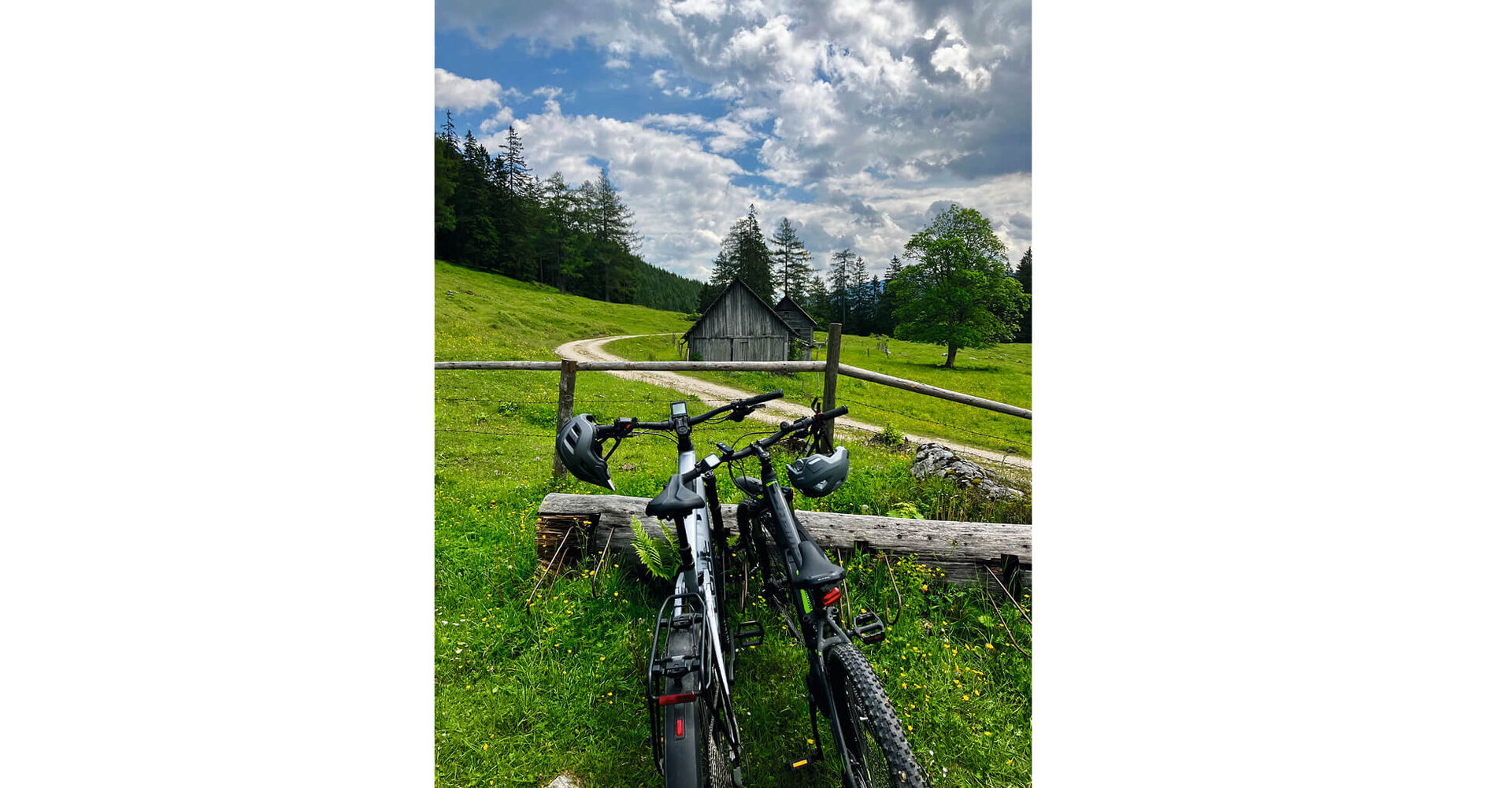 Über den Steyrsteg Trail geht es hinauf zum Almgelände der Rumpelmayrreith und zur Haslersgatterhütte.
