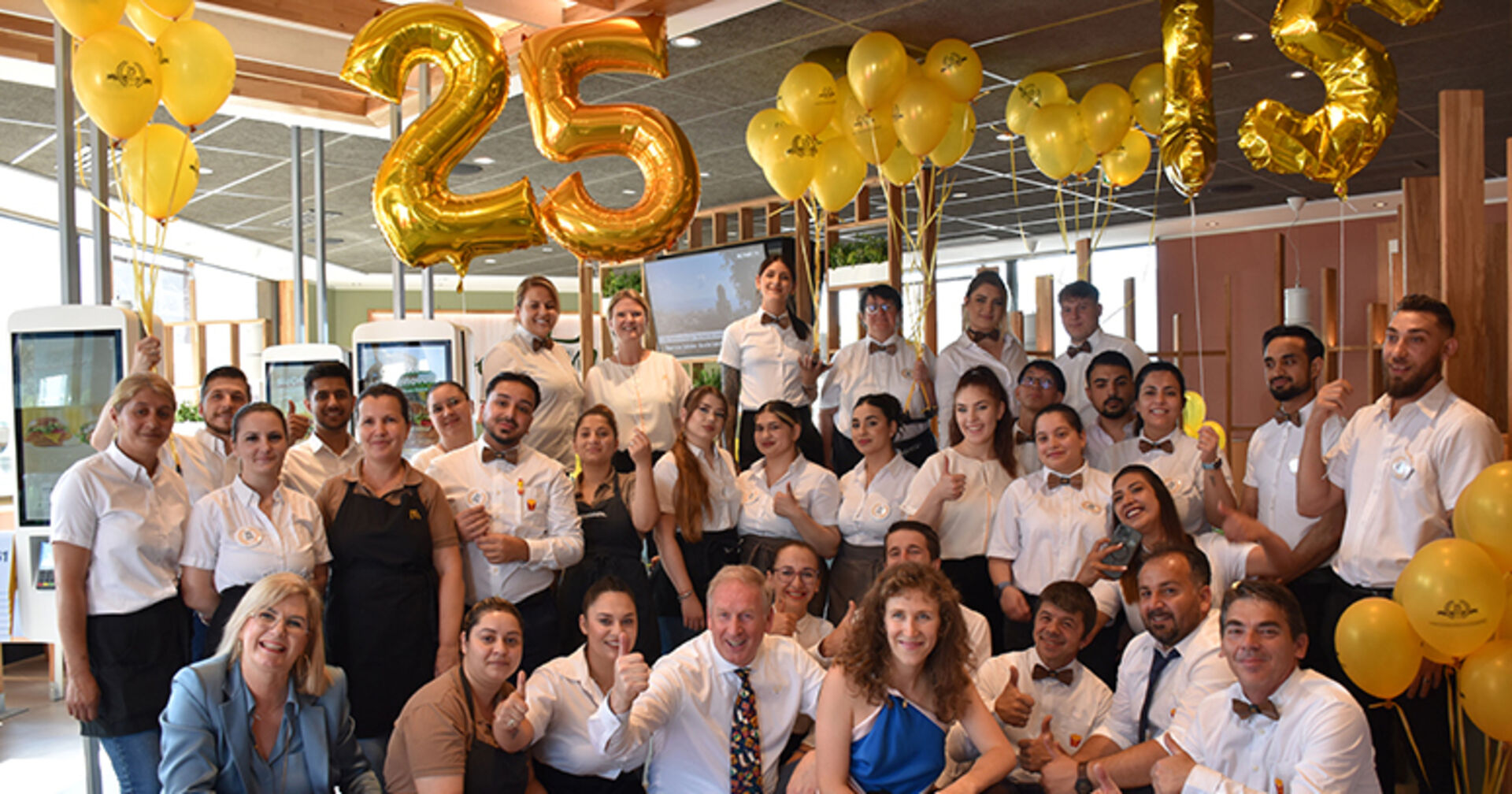 Große Eröffnungsfeier im McDonald's in Bürs.