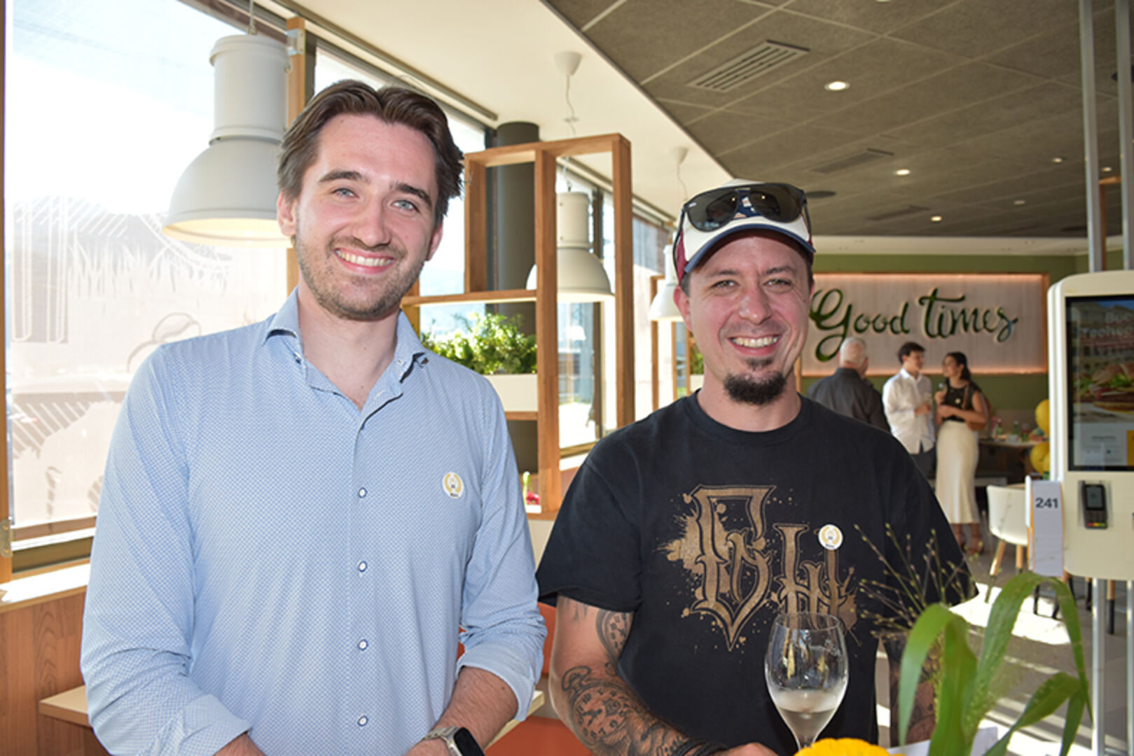 Konstantin Seitlinger und Daniel Rampitsch (Markus Stolz Sanitär, Heizung, Klima &amp; Lüftung)