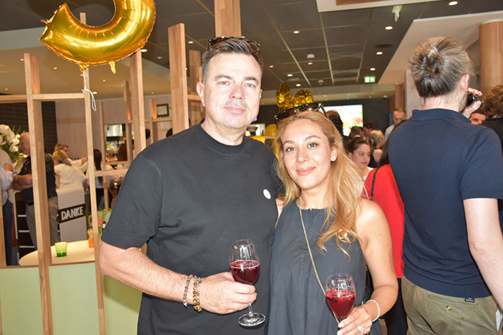 Sandro Preite (Handels- und Gewerbezunft Bludenz) mit Yasmin Preite