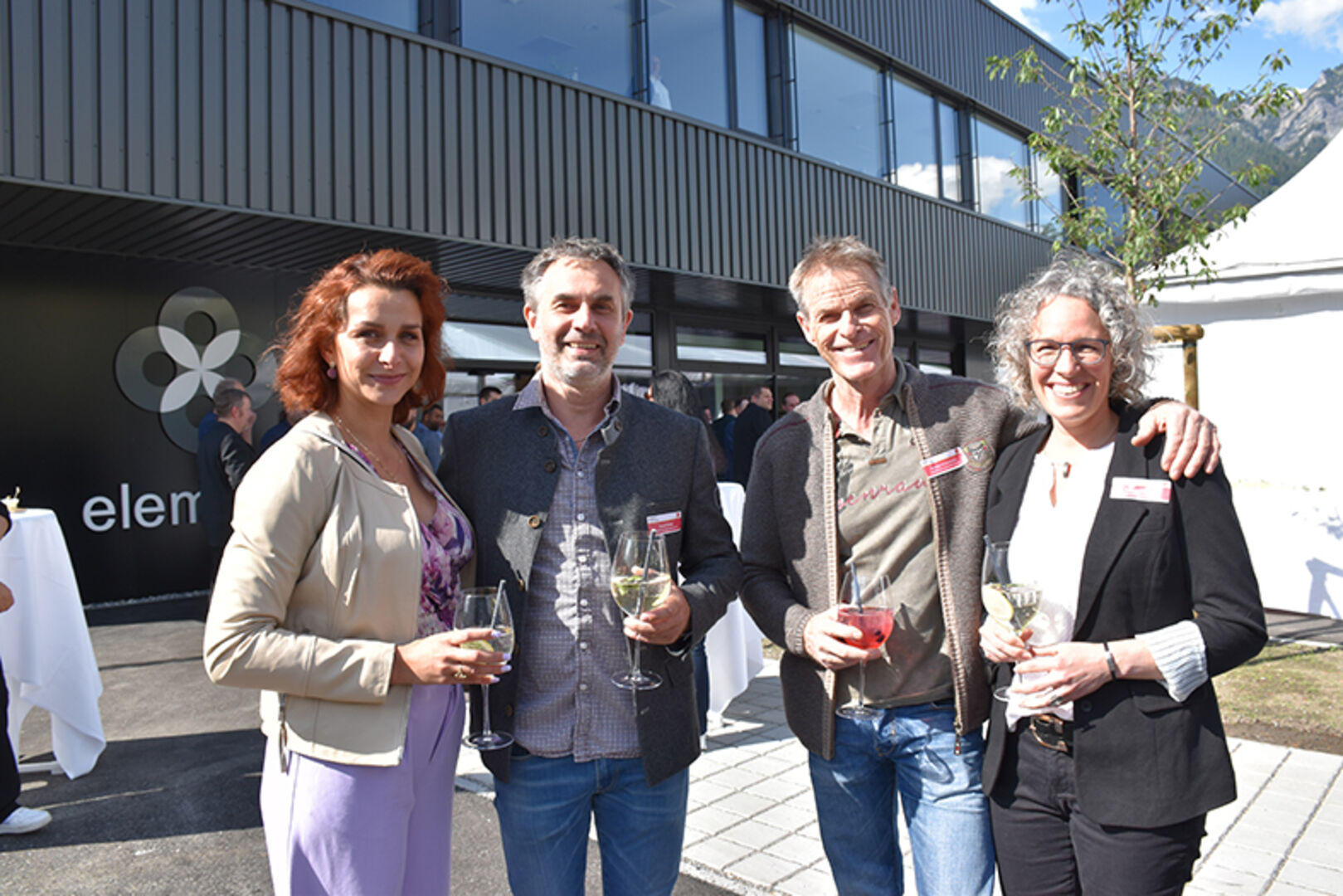 Jana Sipkova, Harald Vonier, Andreas Schwarzhans, Angelika Steiner (Vonier heizung.sanitär), St. Anton im Montafon)