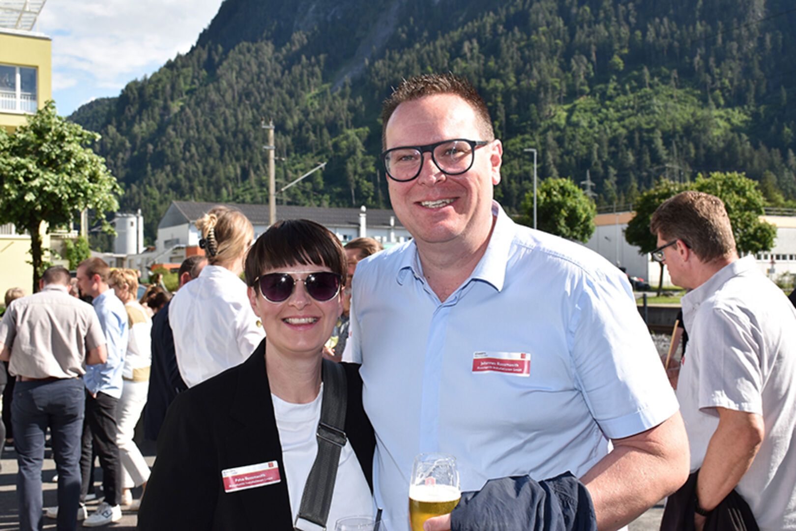 Petra und Johannes Rossmanith (Rossmanith Installationen GmbH Hohenems)