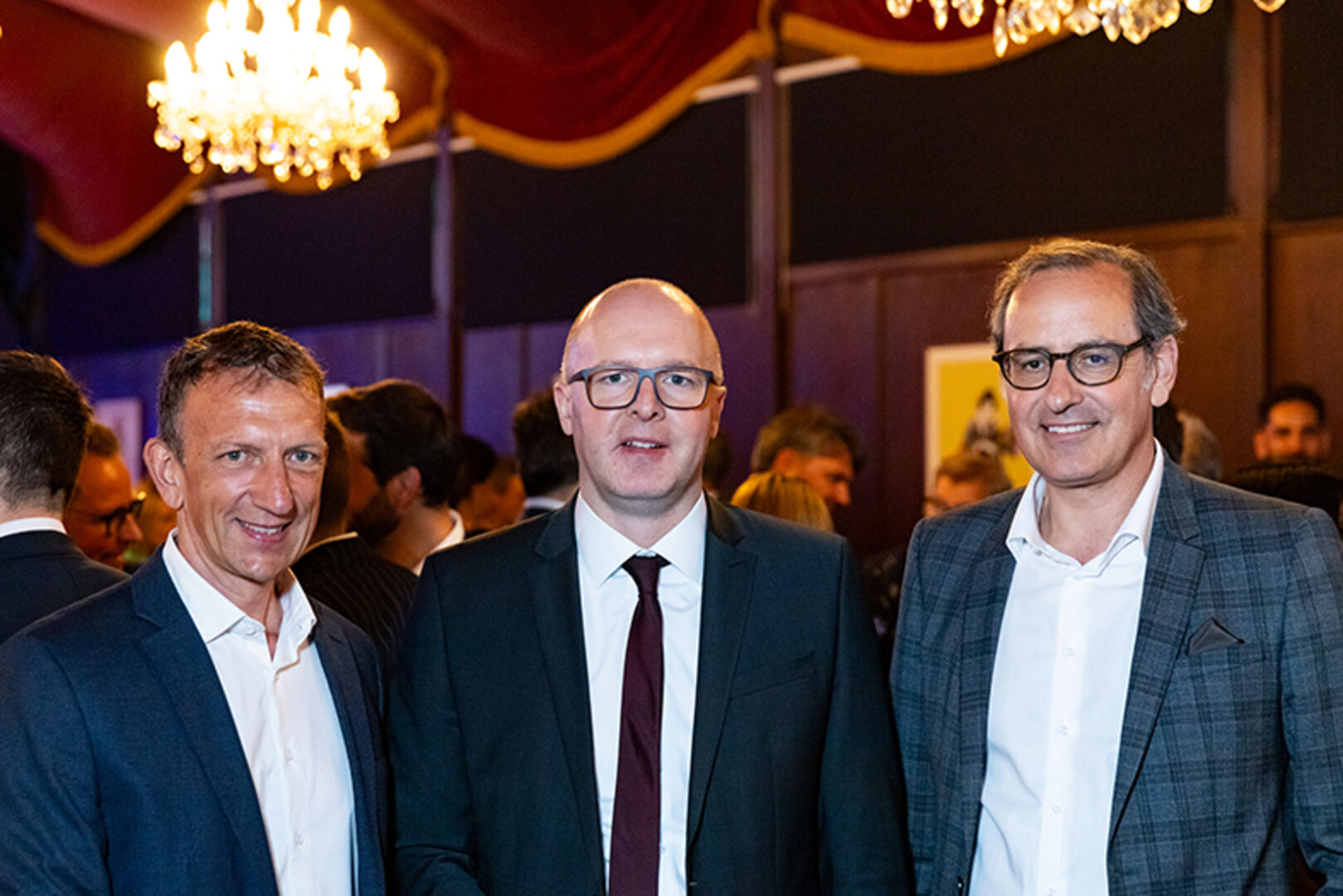 Bernhard Bereuter, Gerd Wegeler und Michael Grahammer