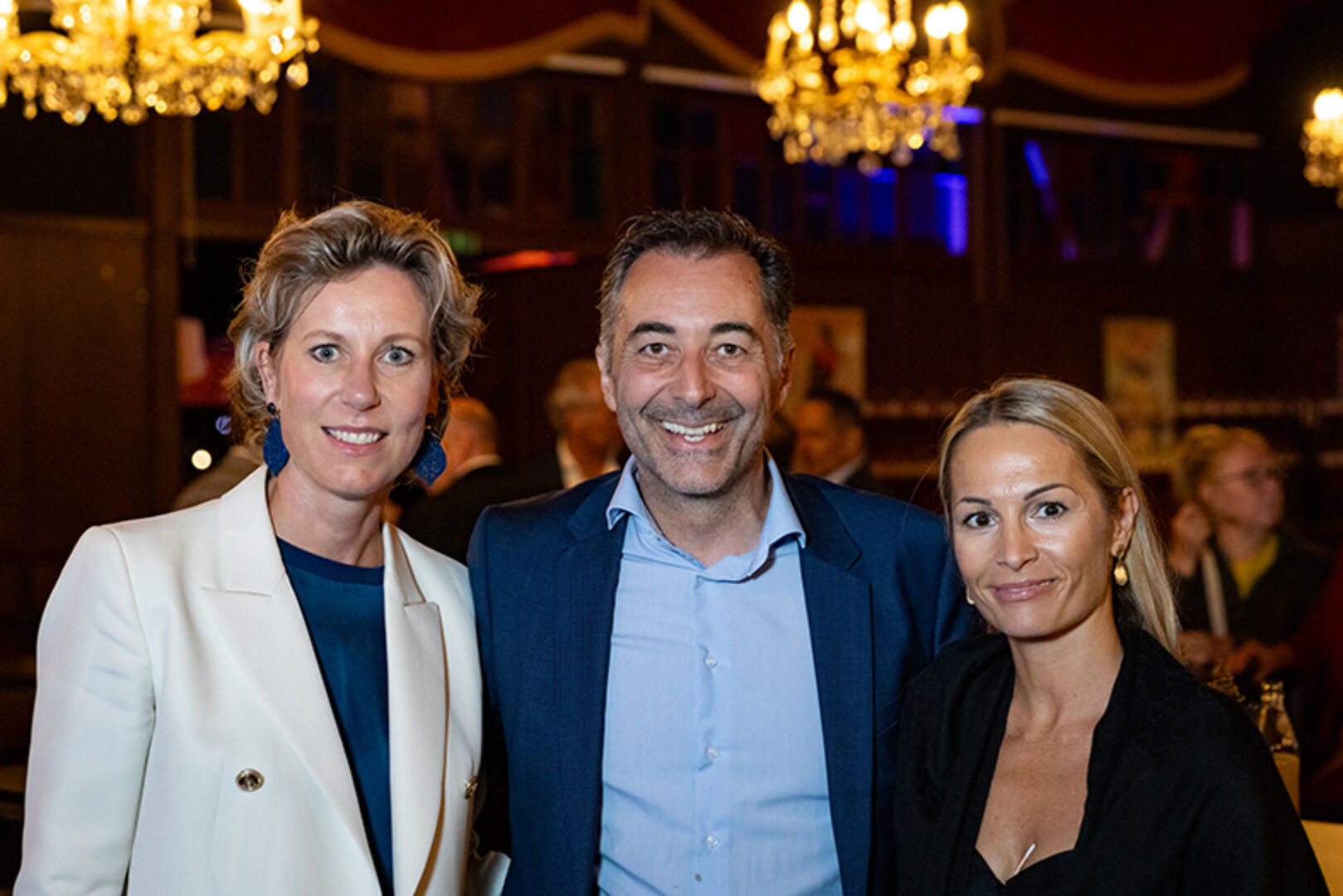 Carina Pollhammer, Thomas Schwarz und Bianca van Dellen