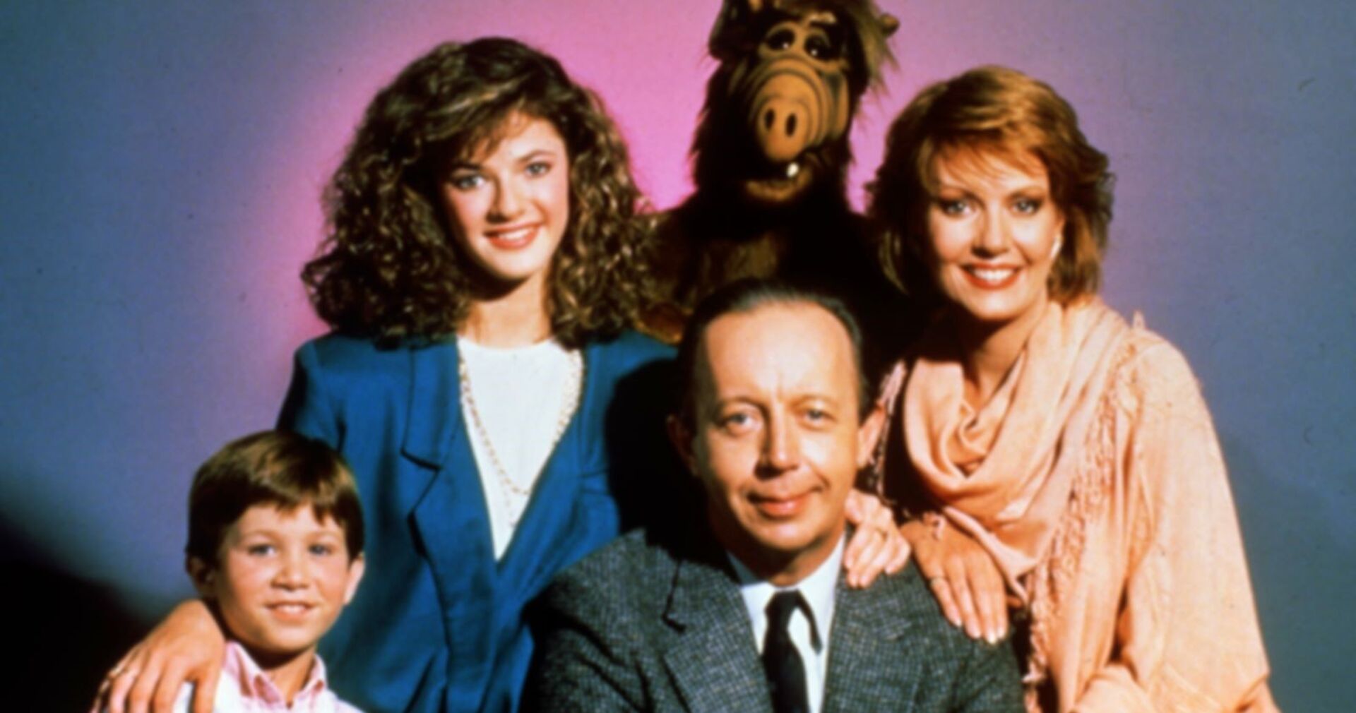 Die Schauspieler der Serie &quot;Alf&quot;.