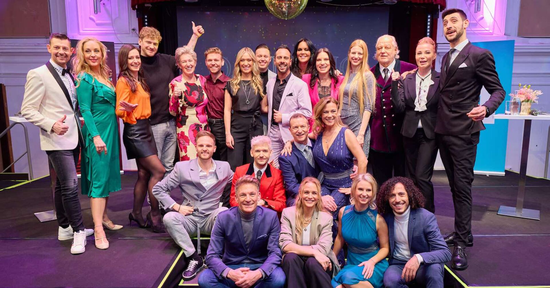 Das Team von &quot;Dancing Stars&quot; 2023.