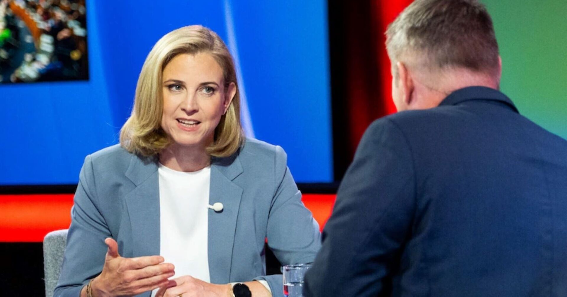 Meinl-Reisinger im Sommergespräch auf Puls4