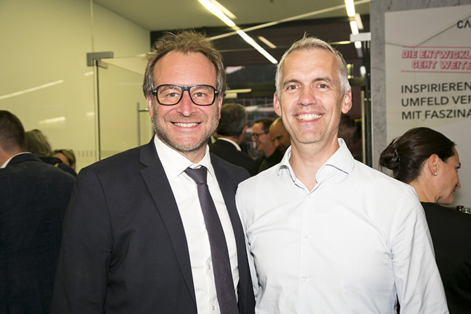 SR Alexander Juen und GF Herbert Kaufmann (Stadtmarketing Dornbirn)