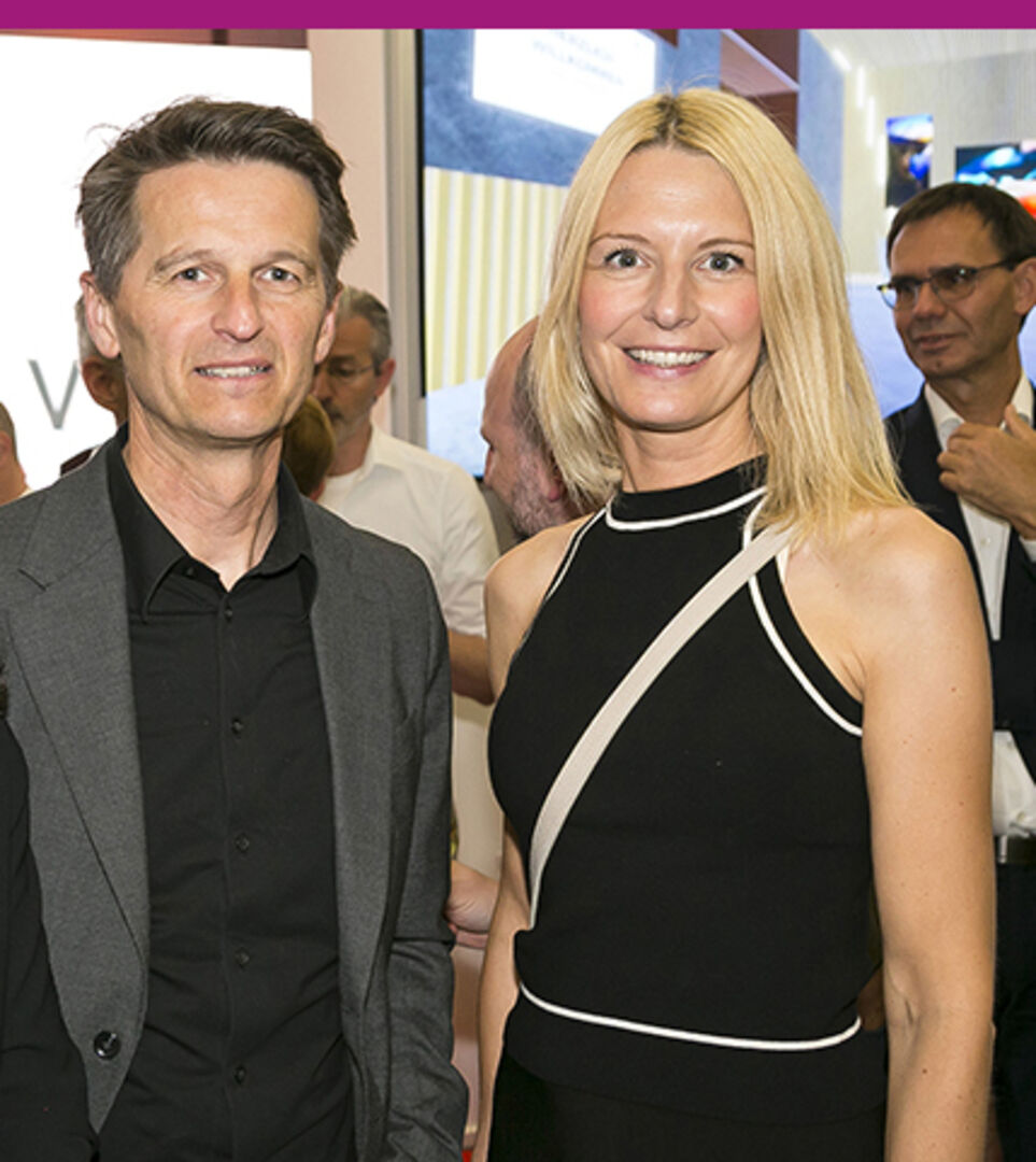 Raimund Klausner und  Melanie Fleisch (beide Prisma)