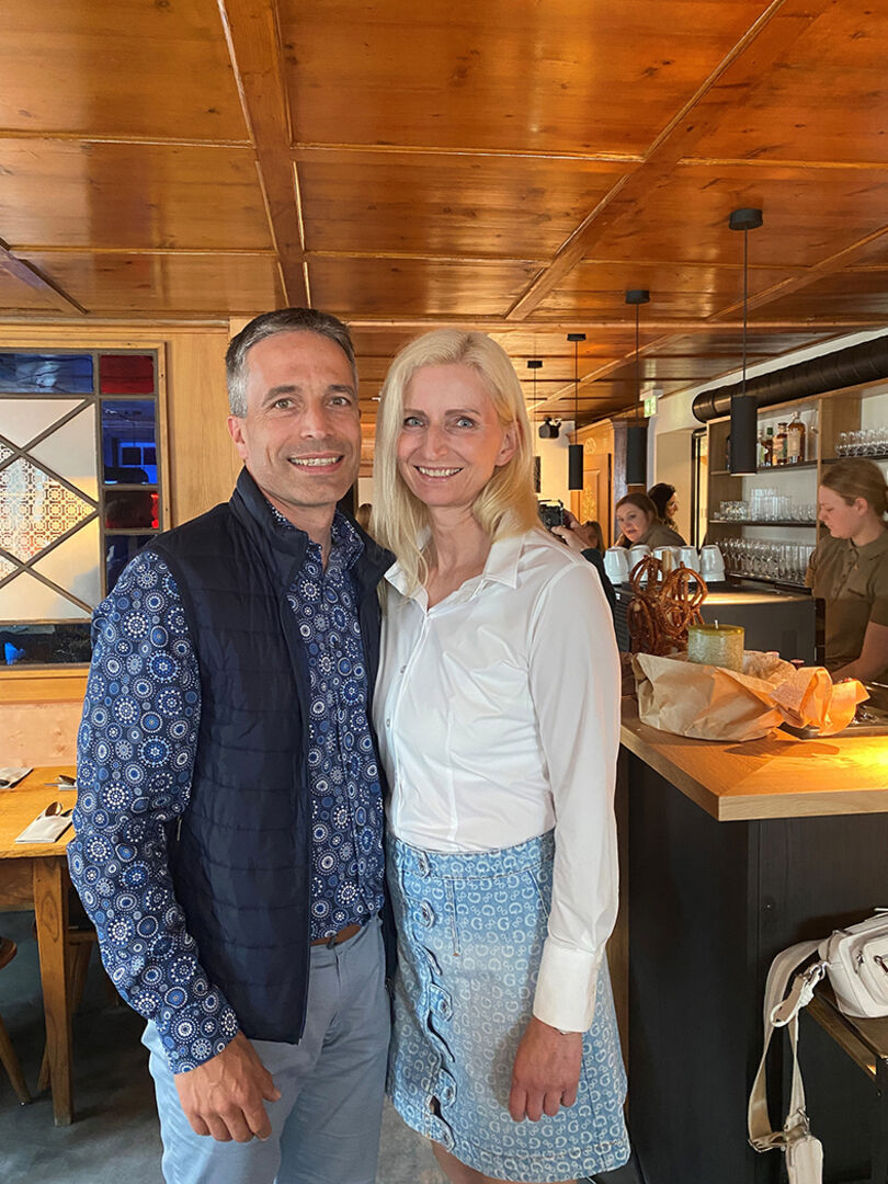 WG Obmann Clemens Seewald und Bettina Blenk (beide Seewald Öfen)