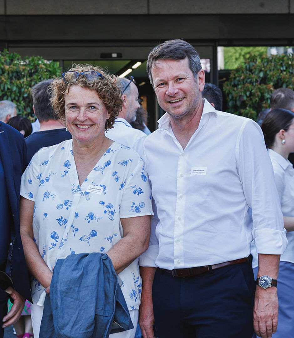 Veronika Dietrich und Siegfried Steurer (Steurer Installationen/ Energietechnik)