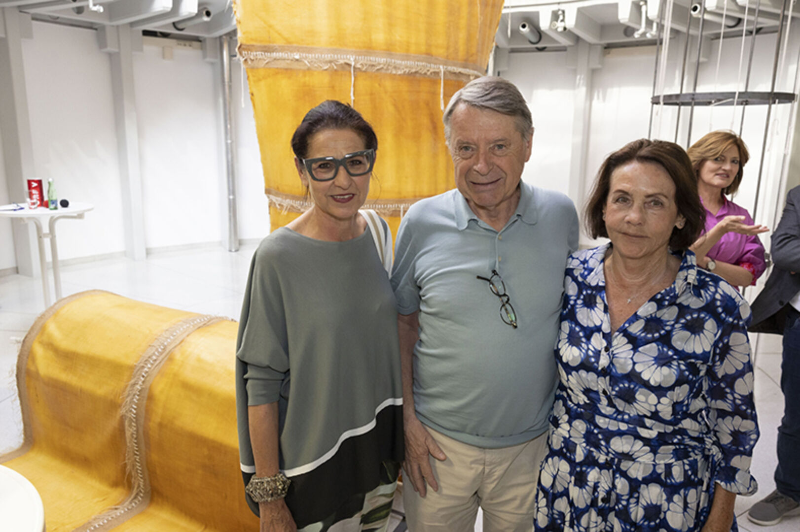 Alexandra Serra (Fotografin) und Thomas Häusle (Kunstraum Dornbirn)