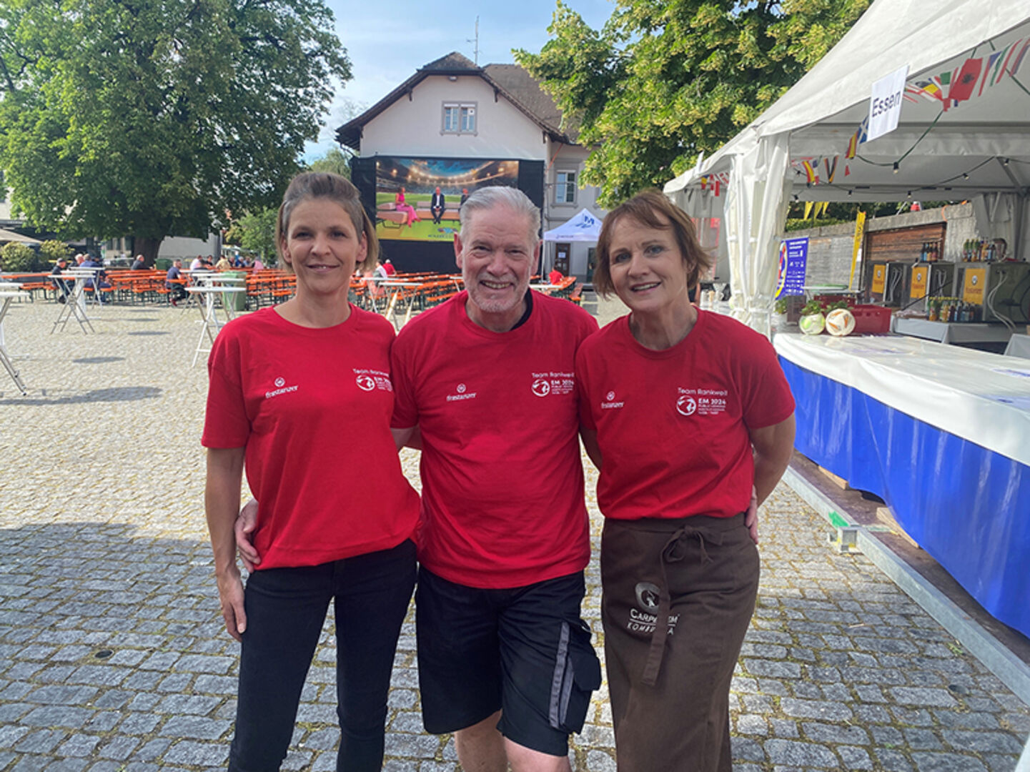 Gloria Zöhrer, Hugo Bertsch und Andrea Ammann (v. li.)