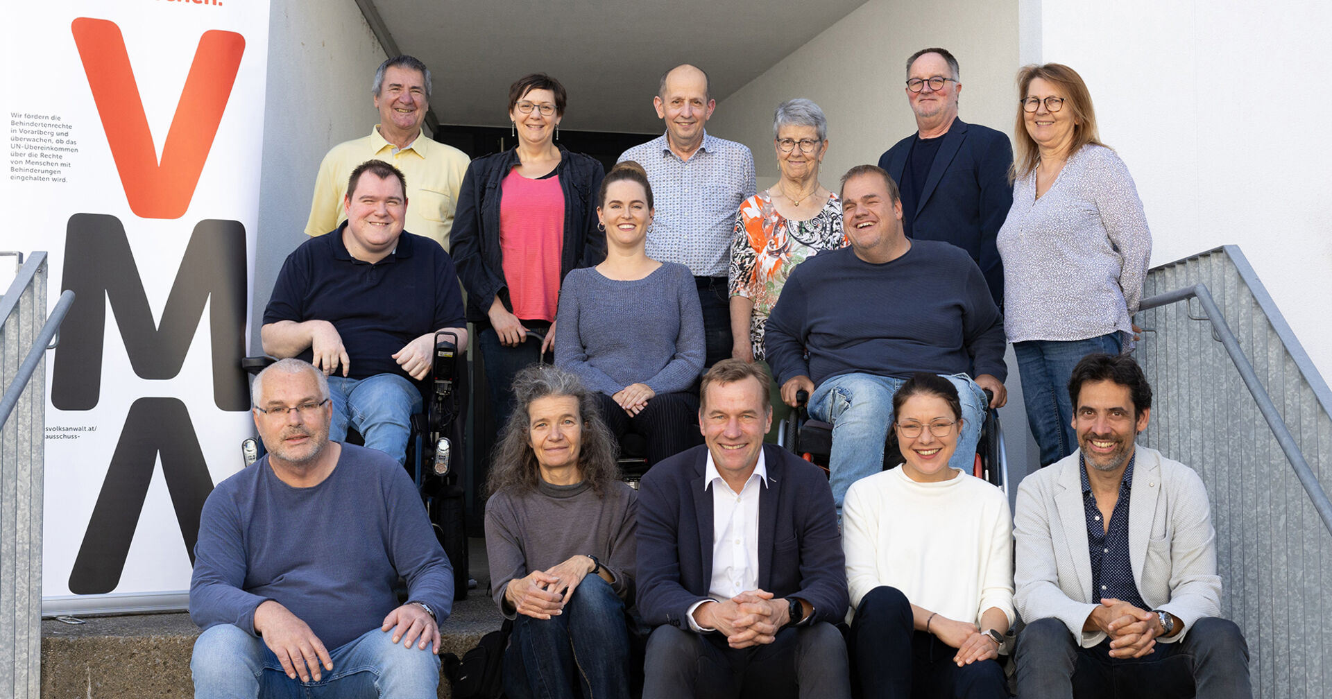 Das neue Team des Vorarlberg Montoring-Ausschuss (VMA).