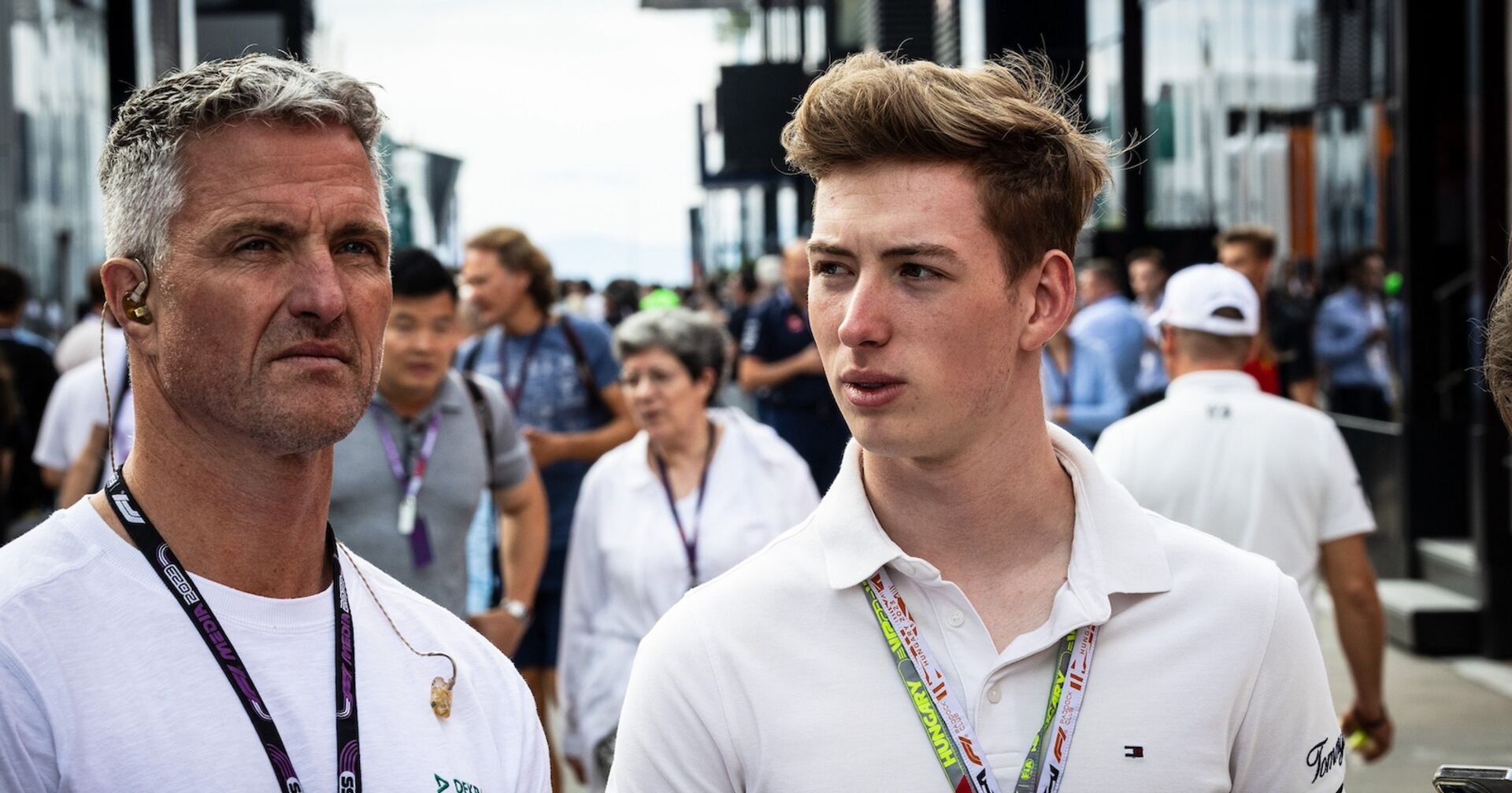 Ralf und David Schumacher: Vater und Sohn sind ein eingespieltes Team.