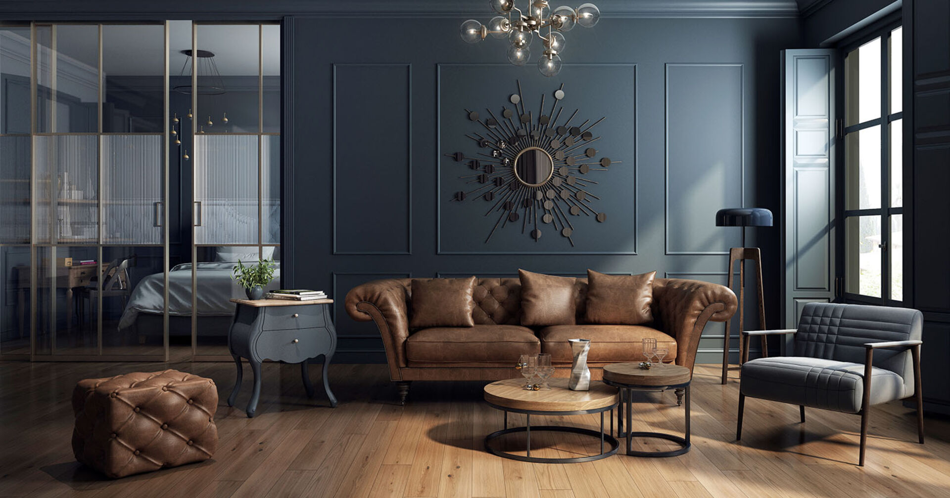 Western Gothic-Wohnzimmer | Credit: iStock.com/Wirestock