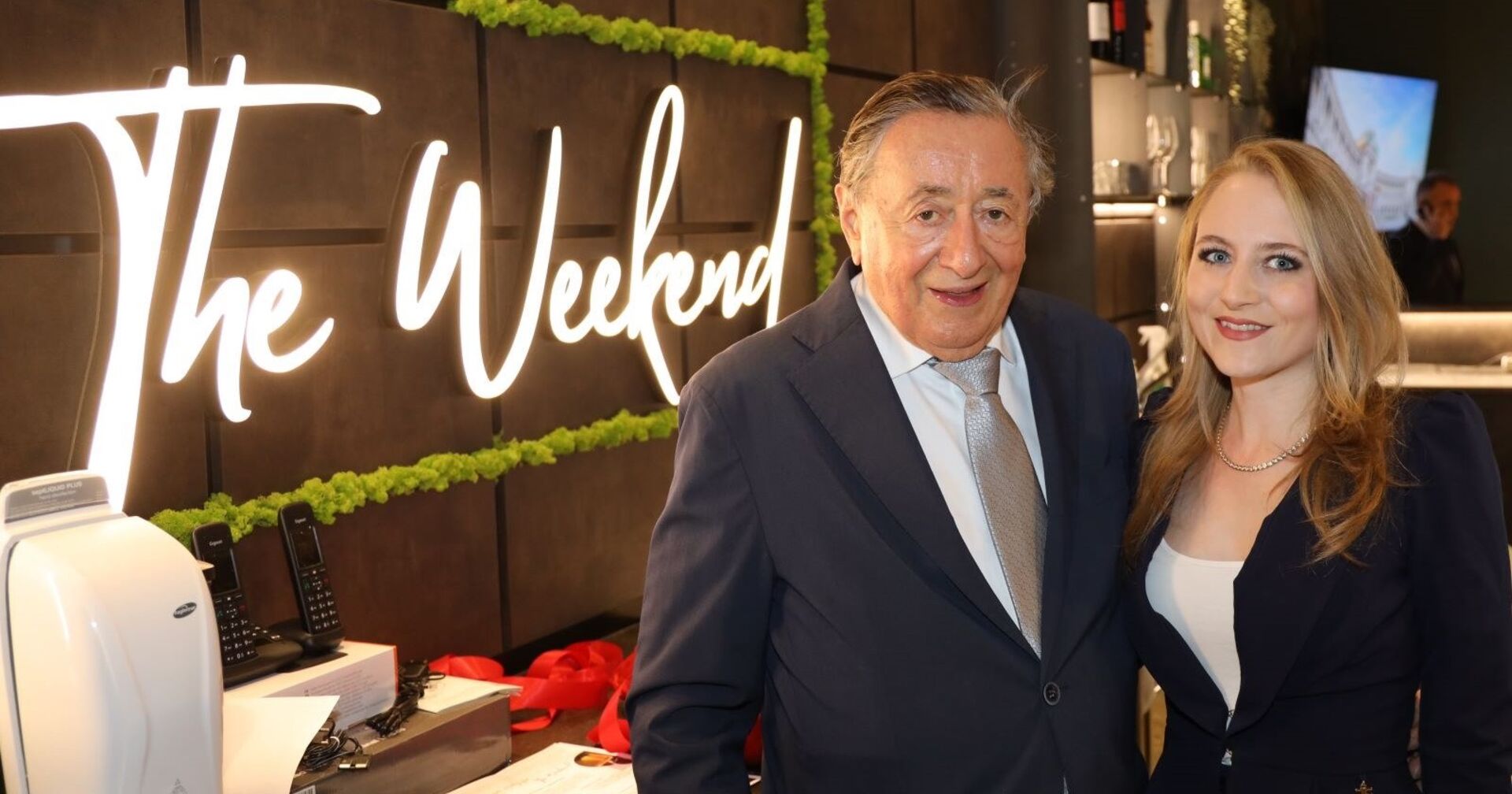 Jacqueline und Richard Lugner bei einem Event.