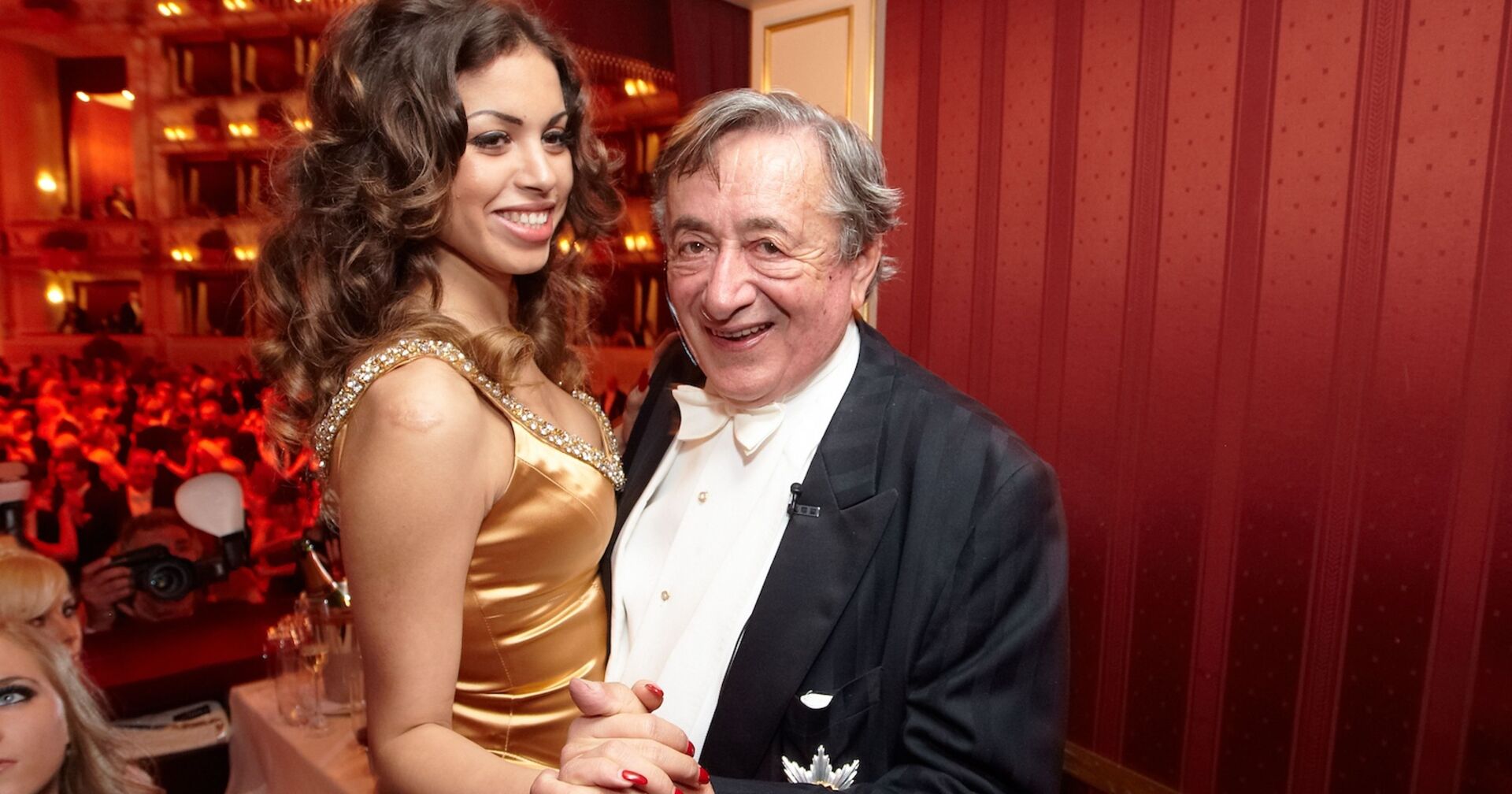 Ruby Rubacuori und Richard Lugner beim Opernball