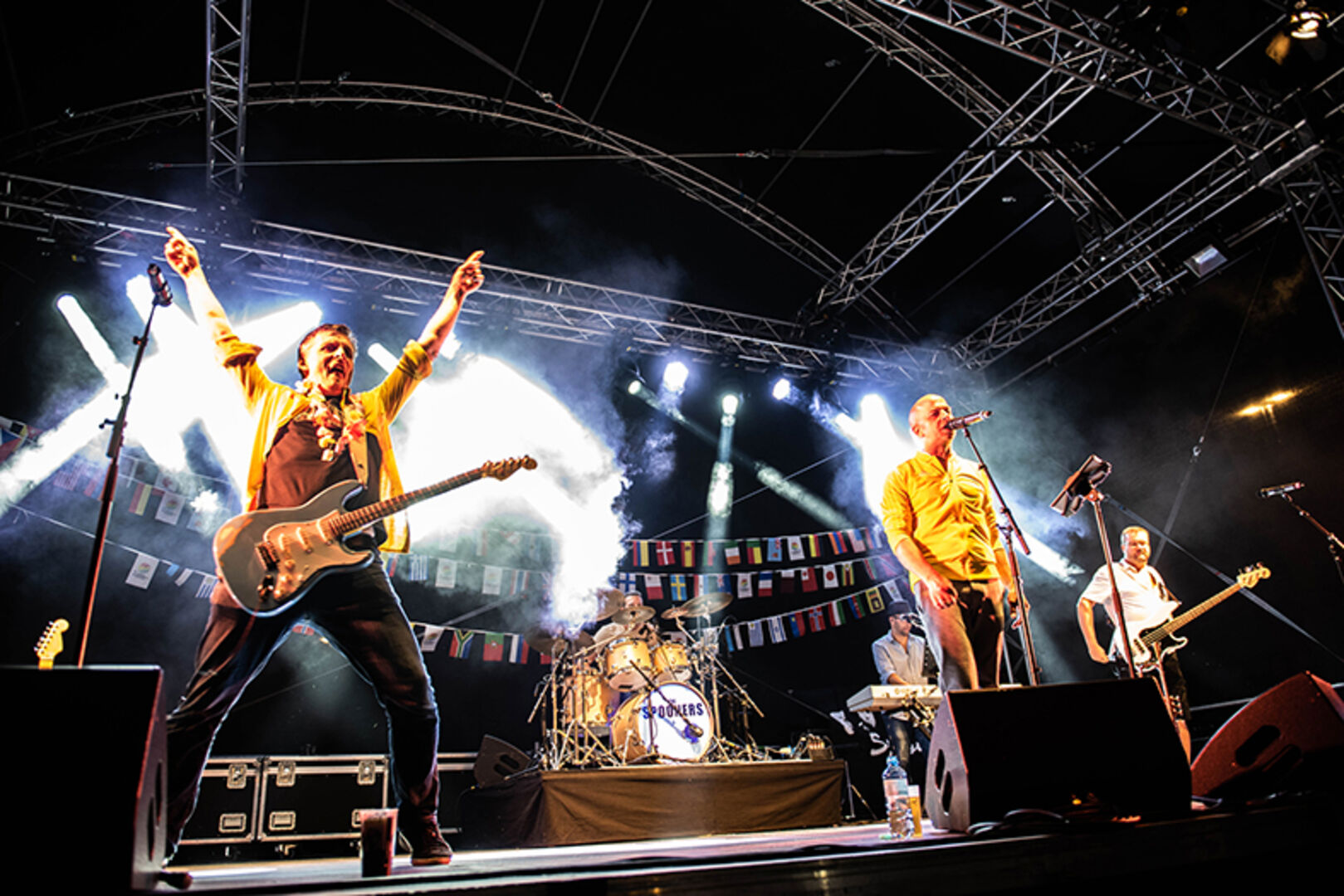 „The Spooners“ rocken am Freitag das Mohrenbräu-Wirtschaftszelt.