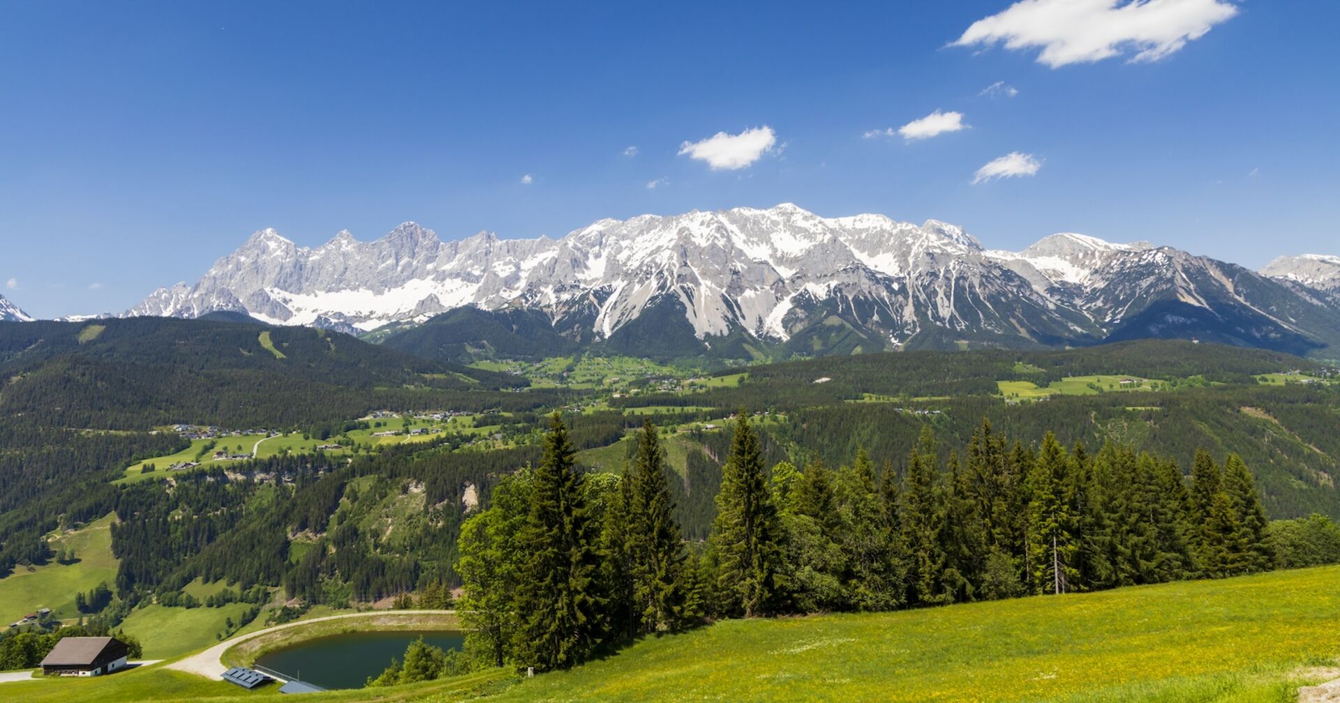 Berglandschaft bei Schladming