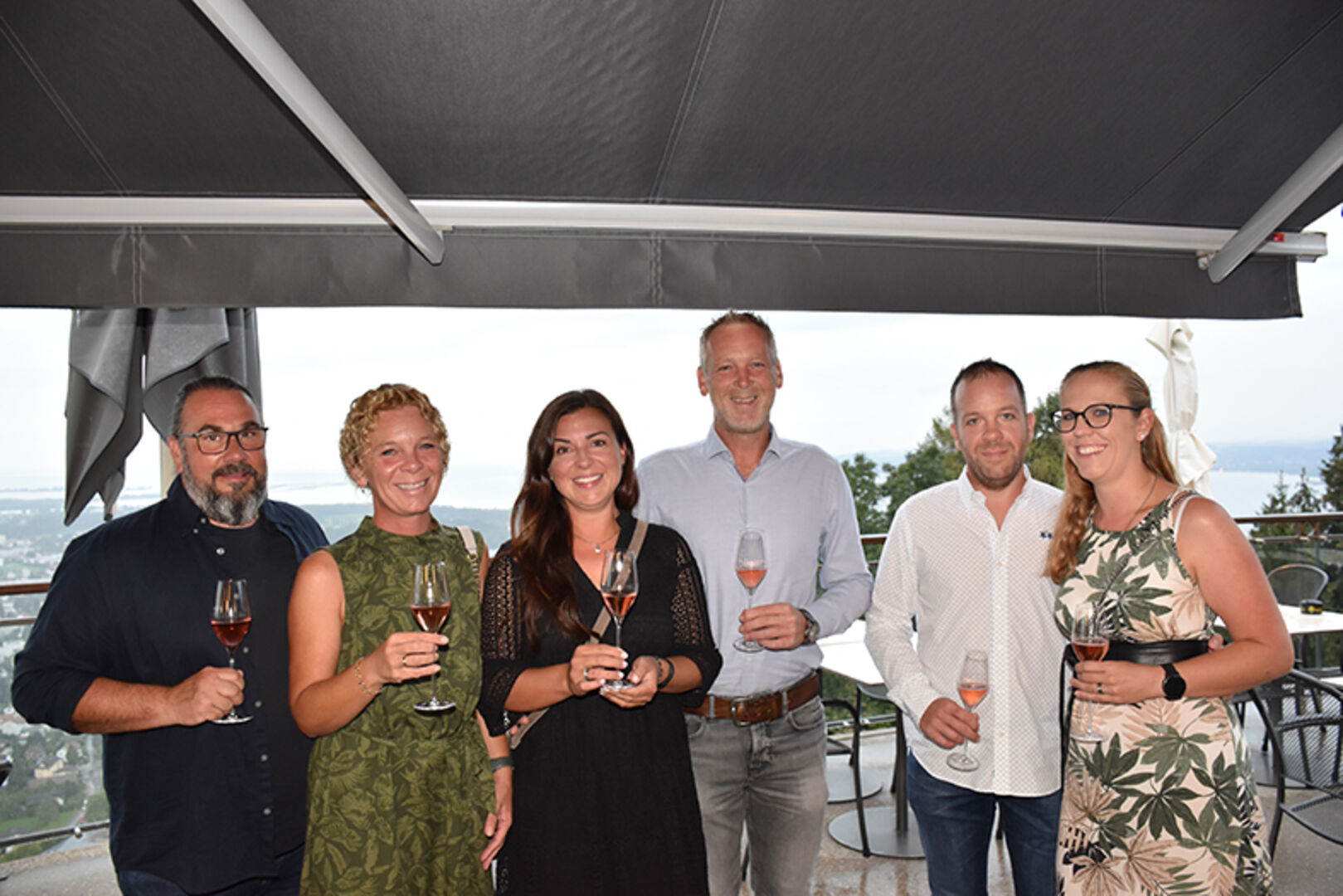 Markus uns Susanne Luger, Sabrina und Matthias Winsauer, Ulrich und Ramona Winsauer aus Dornbirn.