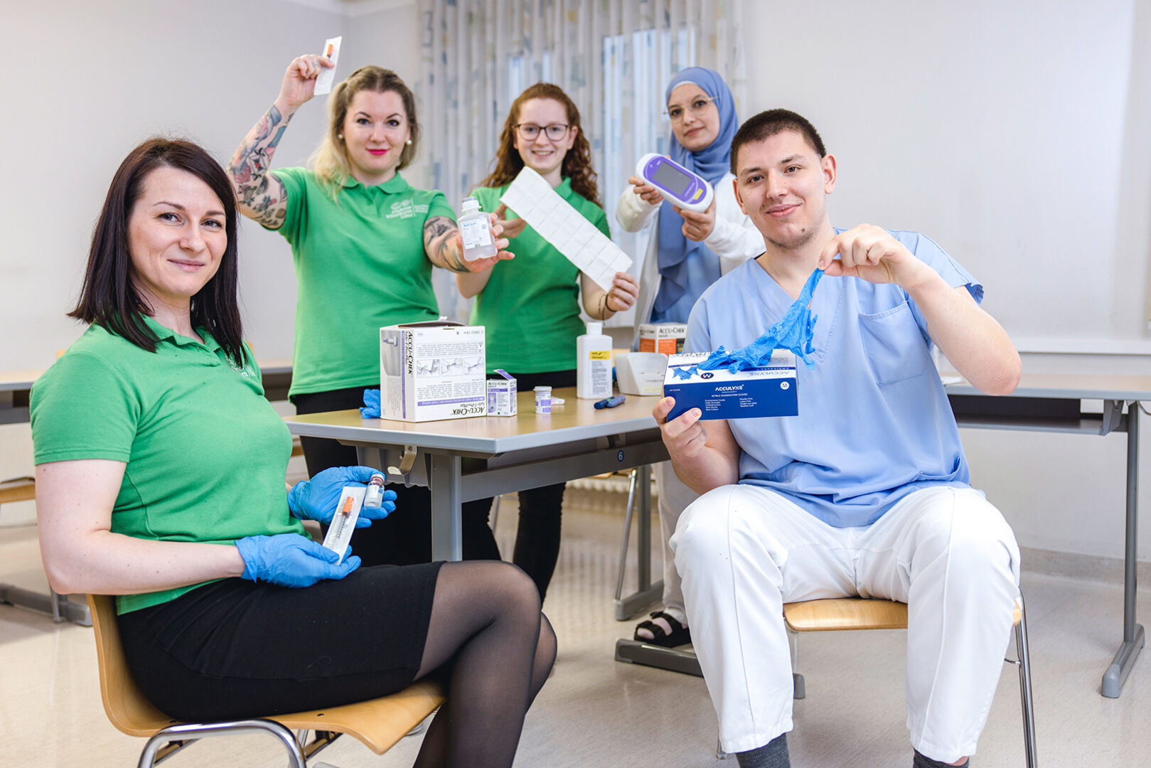 Mitarbeiter des Ordensklinikum Linz | Credit: Werner Harrer Fotograf