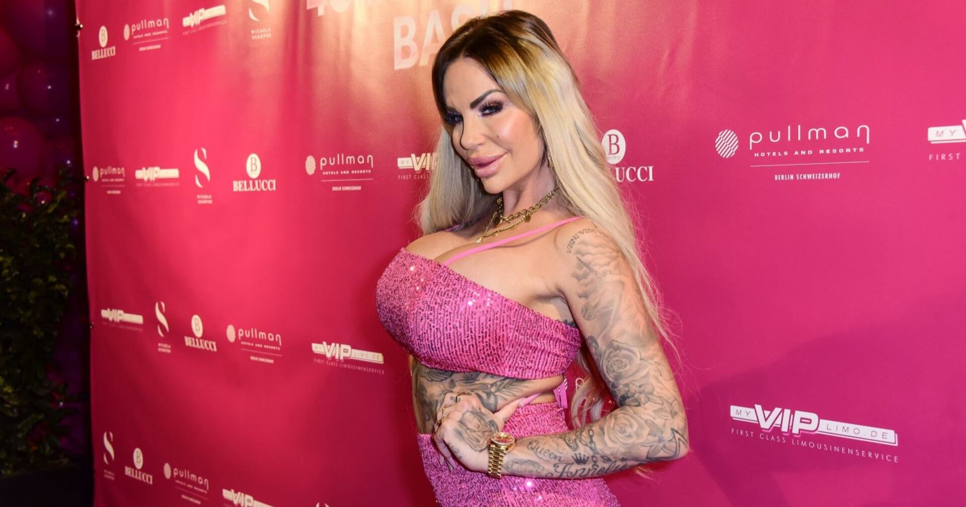 Gina-Lisa Lohfink beim 40. Geburtstag von Micaela Schäfer in Berlin