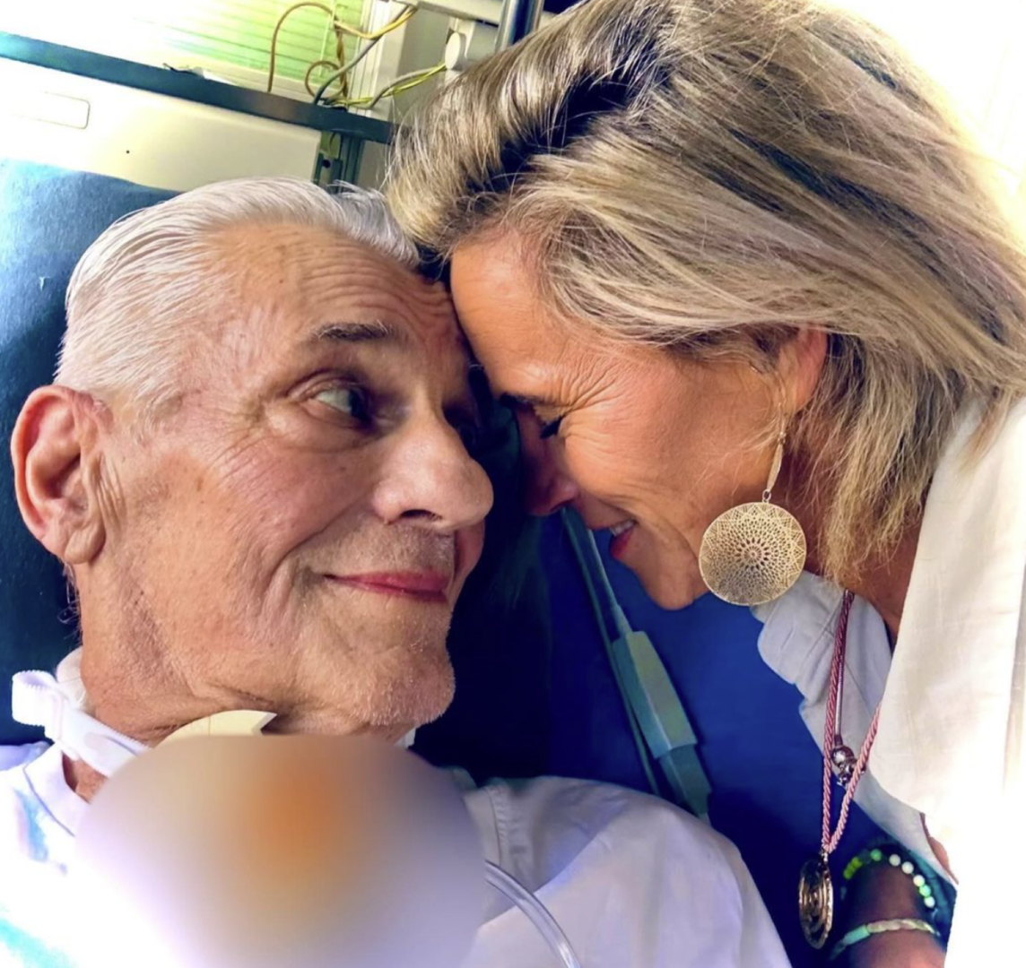 Annika und Heinz Hoenig zusammen