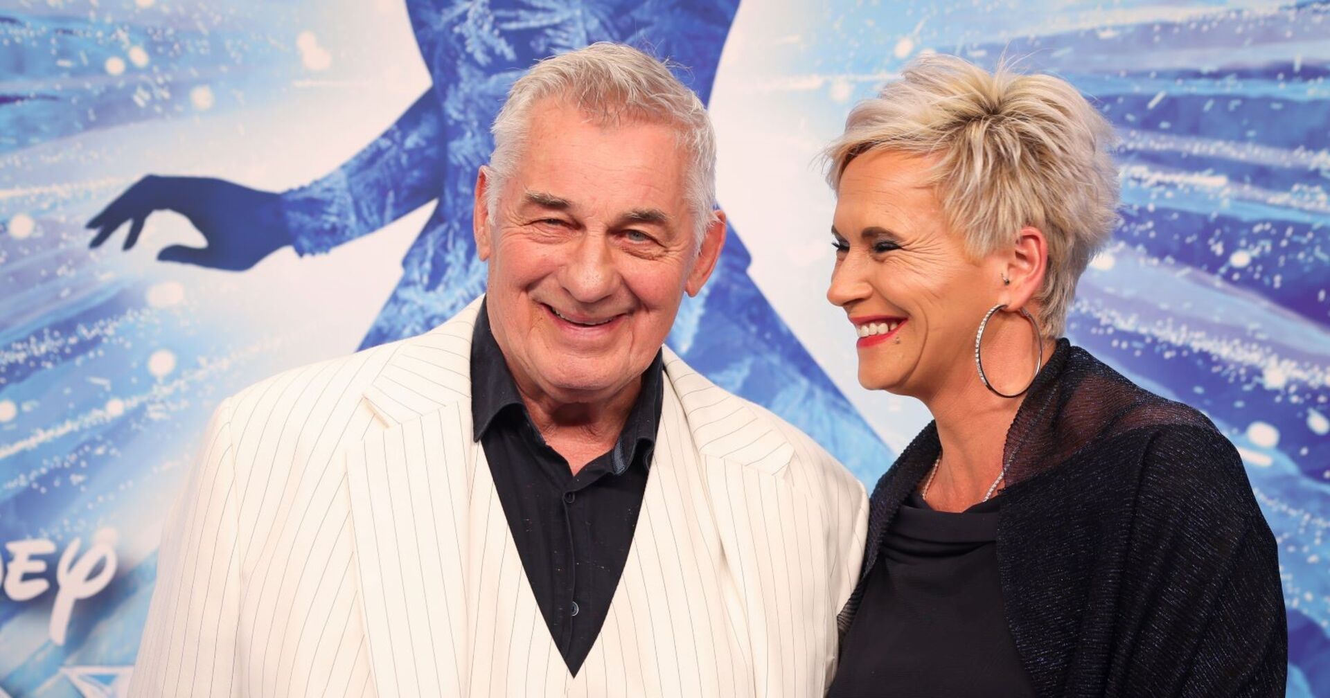 Heinz Hoenig mit seiner Ehefrau Annika.