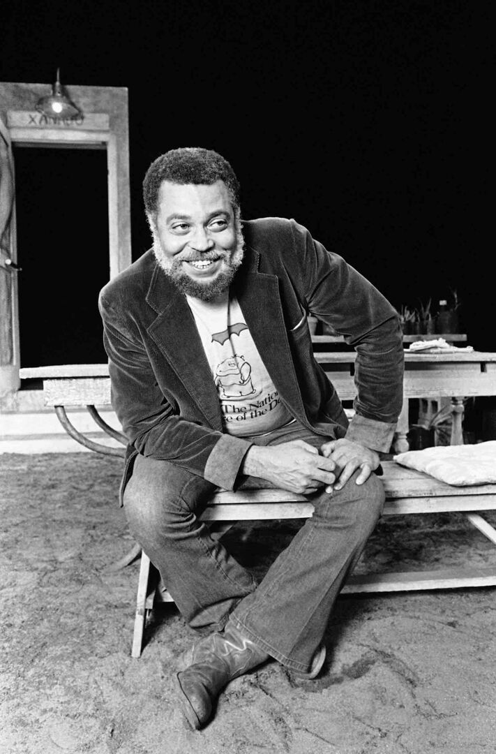 James Earl Jones 1980 am Broadway.