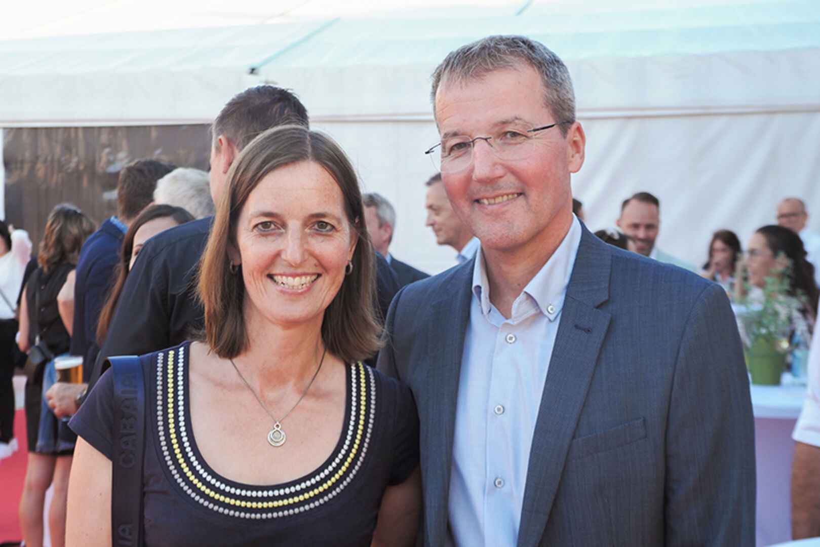 Martha und Rainer Hartmann, GF EWerke Frastanz